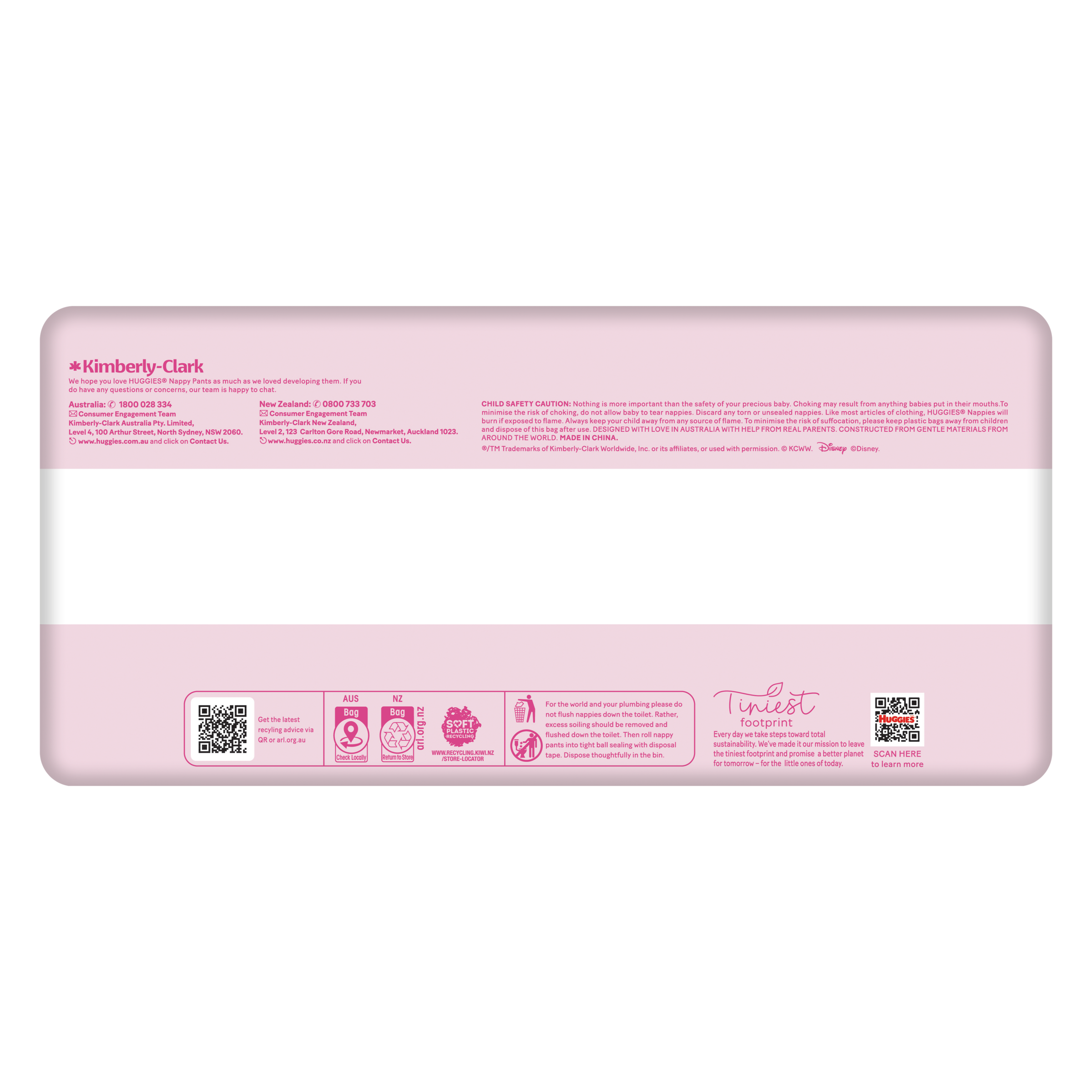 HUGGIES ULTRADRY NAPPY PANTS WALKER GIRL 26 PACK - Image 7