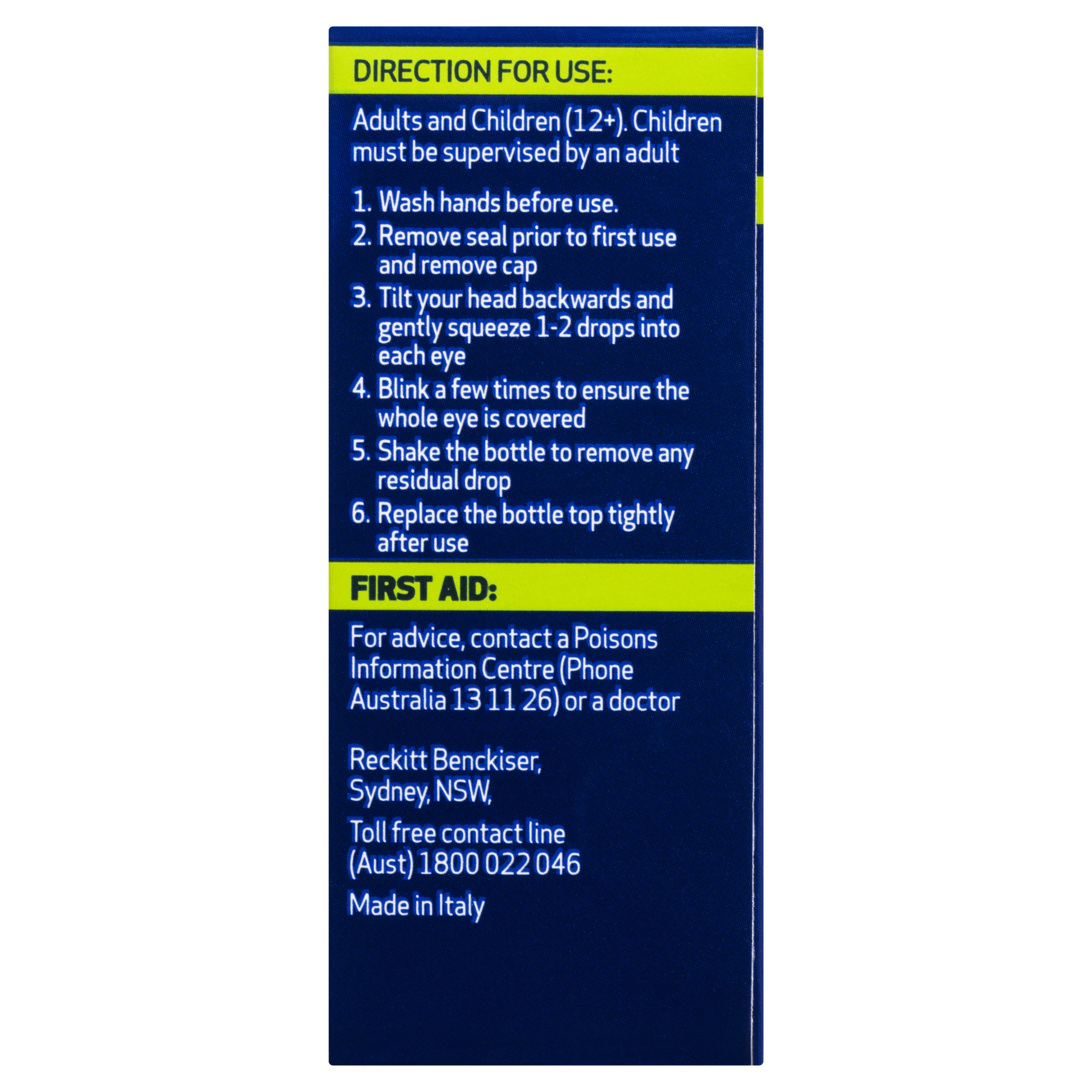 OPTREX ADVANCE PRESERVATIVE FREE TIRED EYE DROPS 10ML - Image 6
