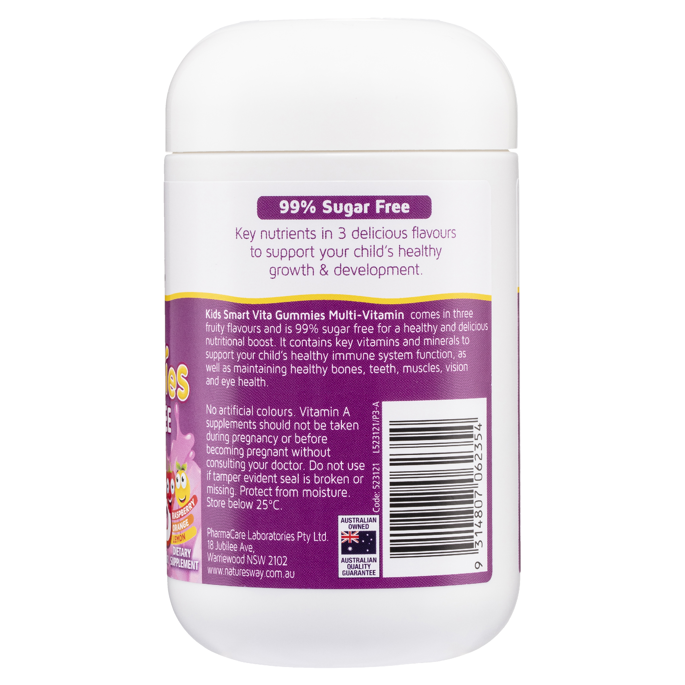 NATURES WAY KIDS SMART VITA GUMMIES MULTI TRIO 75 - Image 3