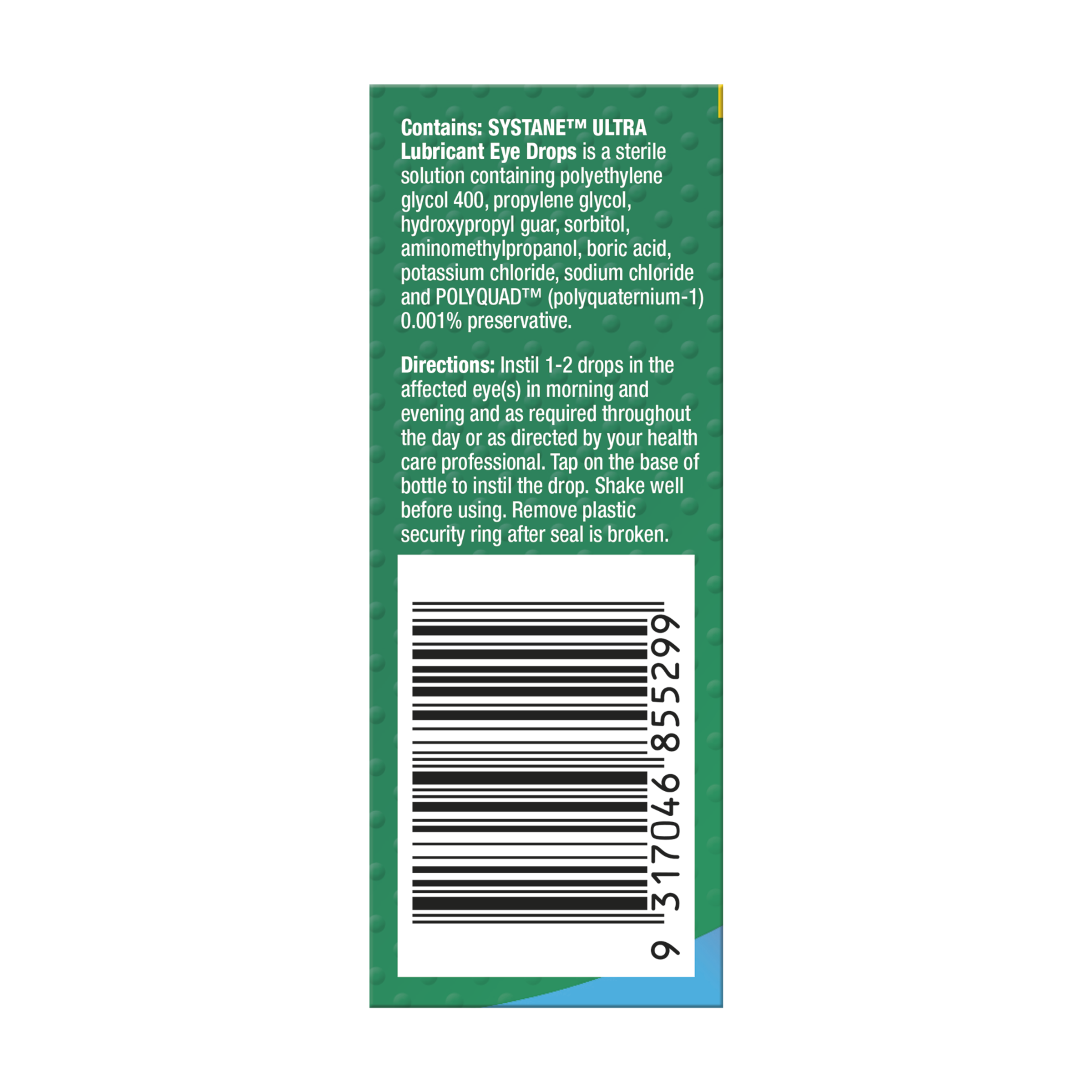 SYSTANE ULTRA LUBRICANT EYE DROPS 10ML - Image 3