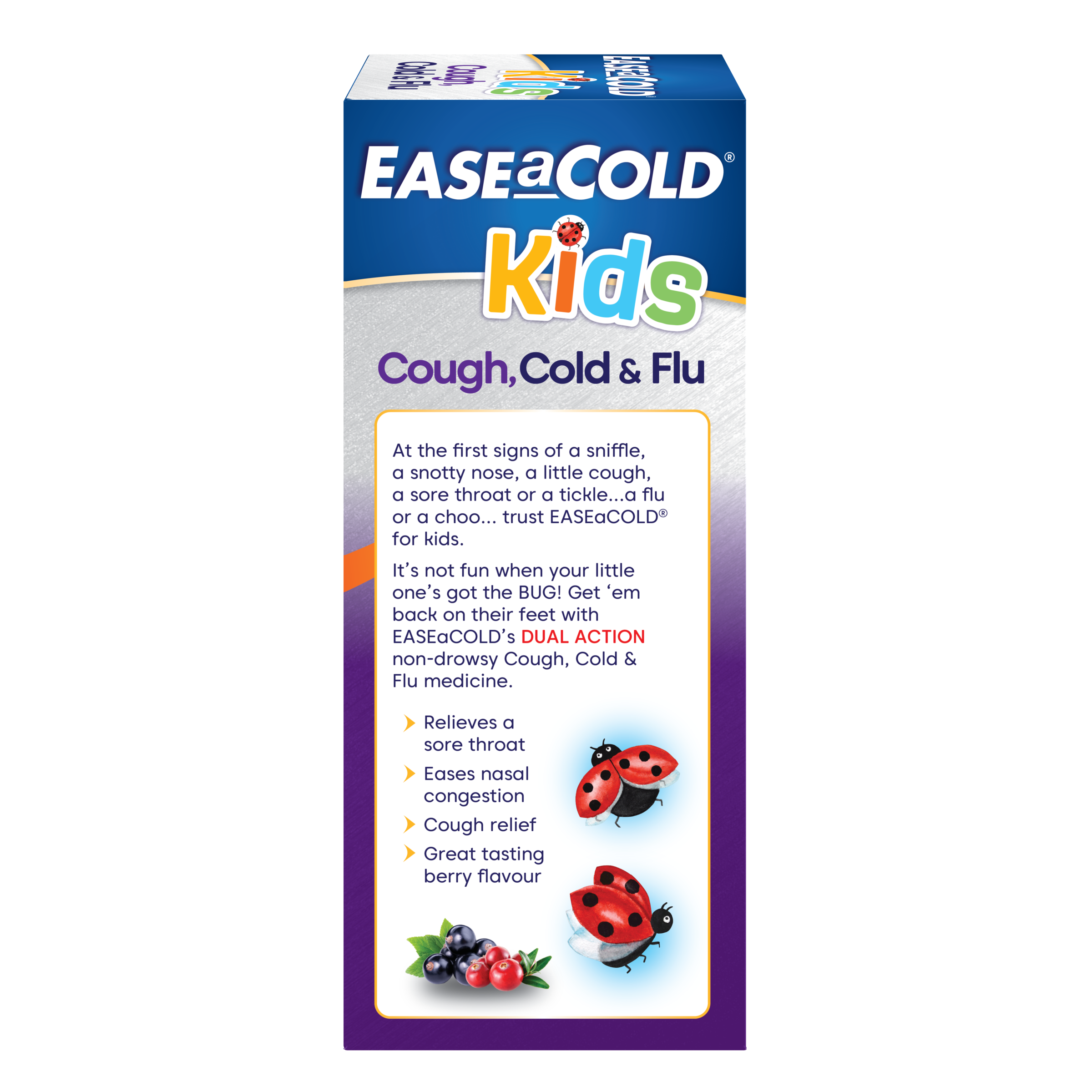 EASE A COLD KIDS COUGH COLD FLU 180ML - Image 3