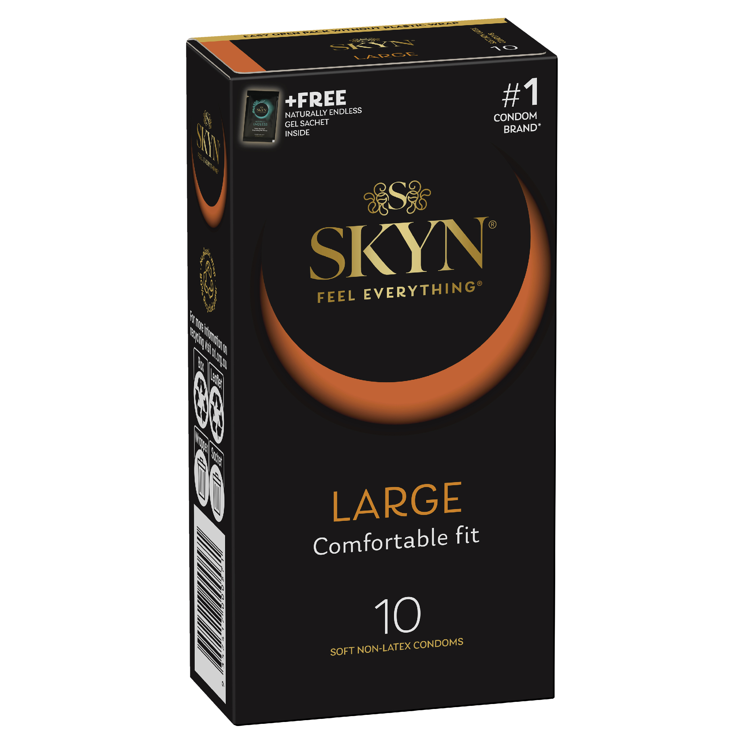 SKYN FEEL EVERYTHING CONDOMS LARGE 10 PACK