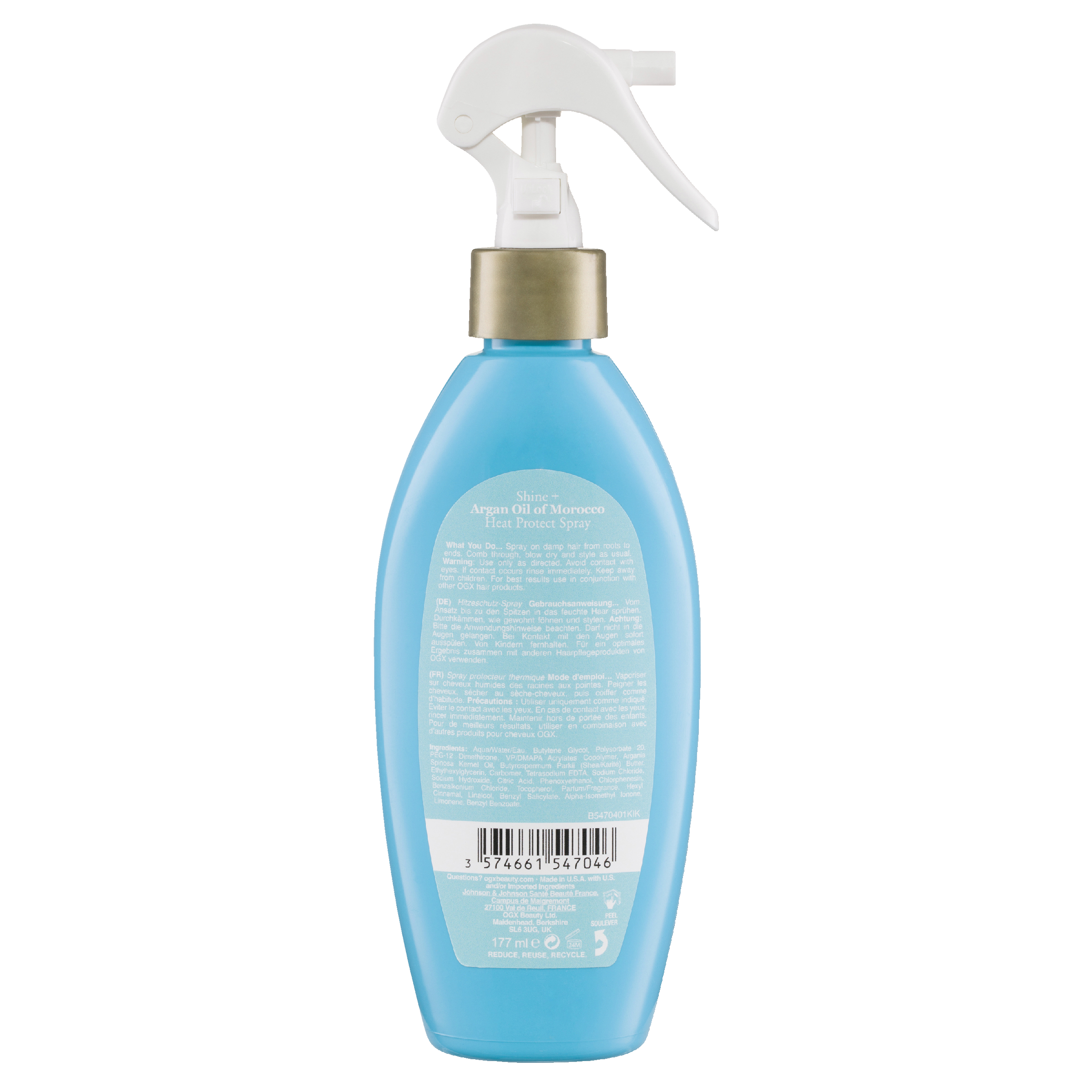OGX ARGAN OIL OF MOROCCO HEAT PROTECT SPRAY 177ML - Image 2