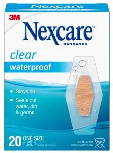 NEXCARE WATERPROOF MEDIUM DRESSINGS 20 PACK