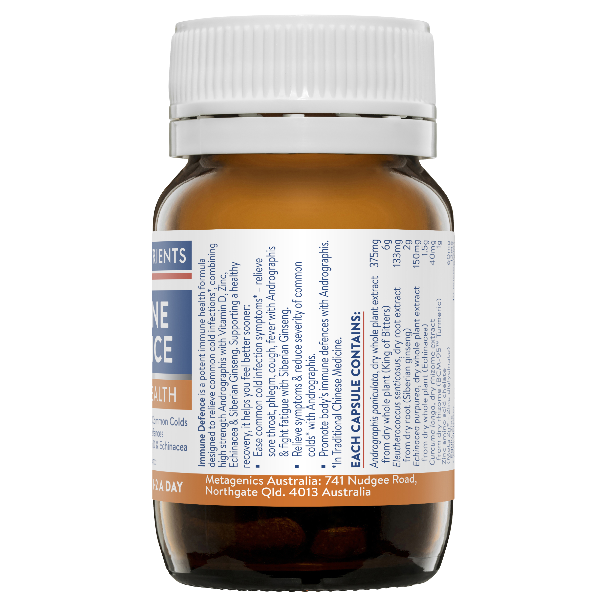 ETHICAL NUTRIENTS IMMUNE DEFENCE 60 CAPSULES - Image 3