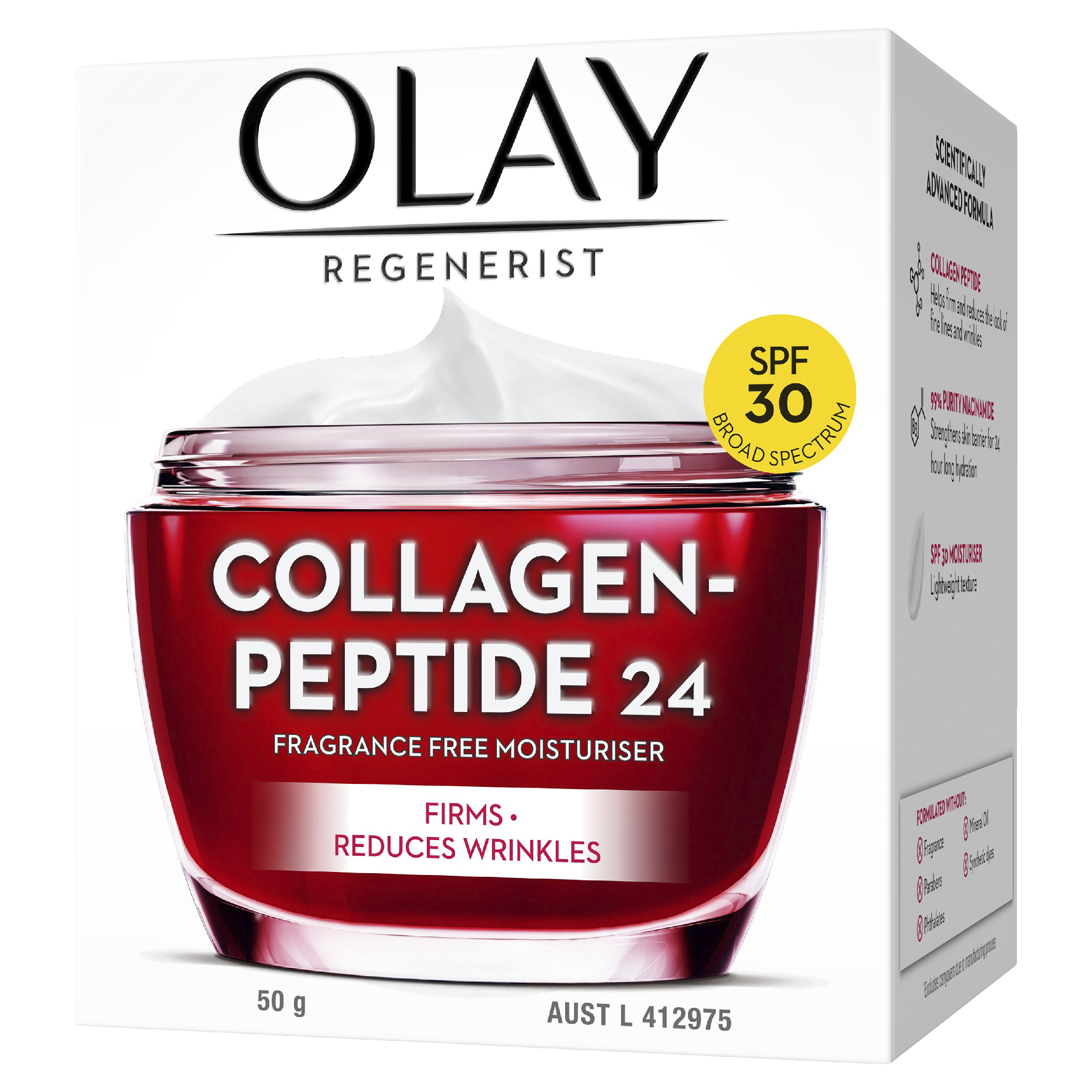 OLAY REGENERIST COLLAGEN PEPTIDE 24 CREAM SPF30 50G