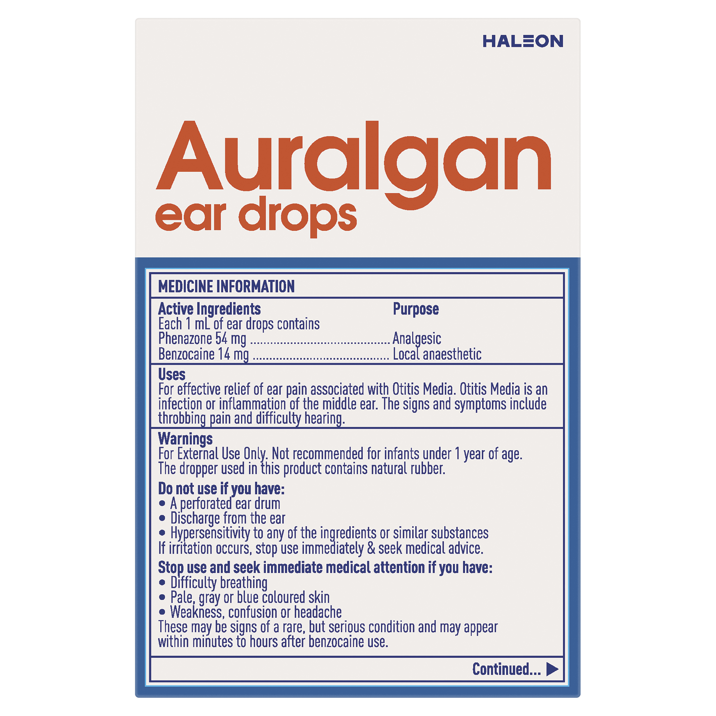 AURALGAN EAR DROPS 15ML - Image 4