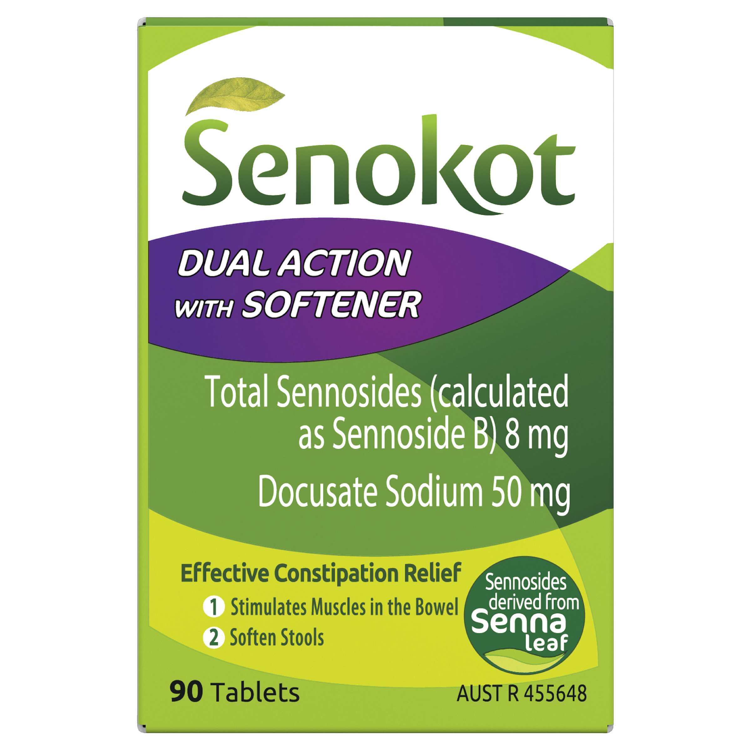 SENOKOT DUAL ACTION 90 TABLETS - Image 2