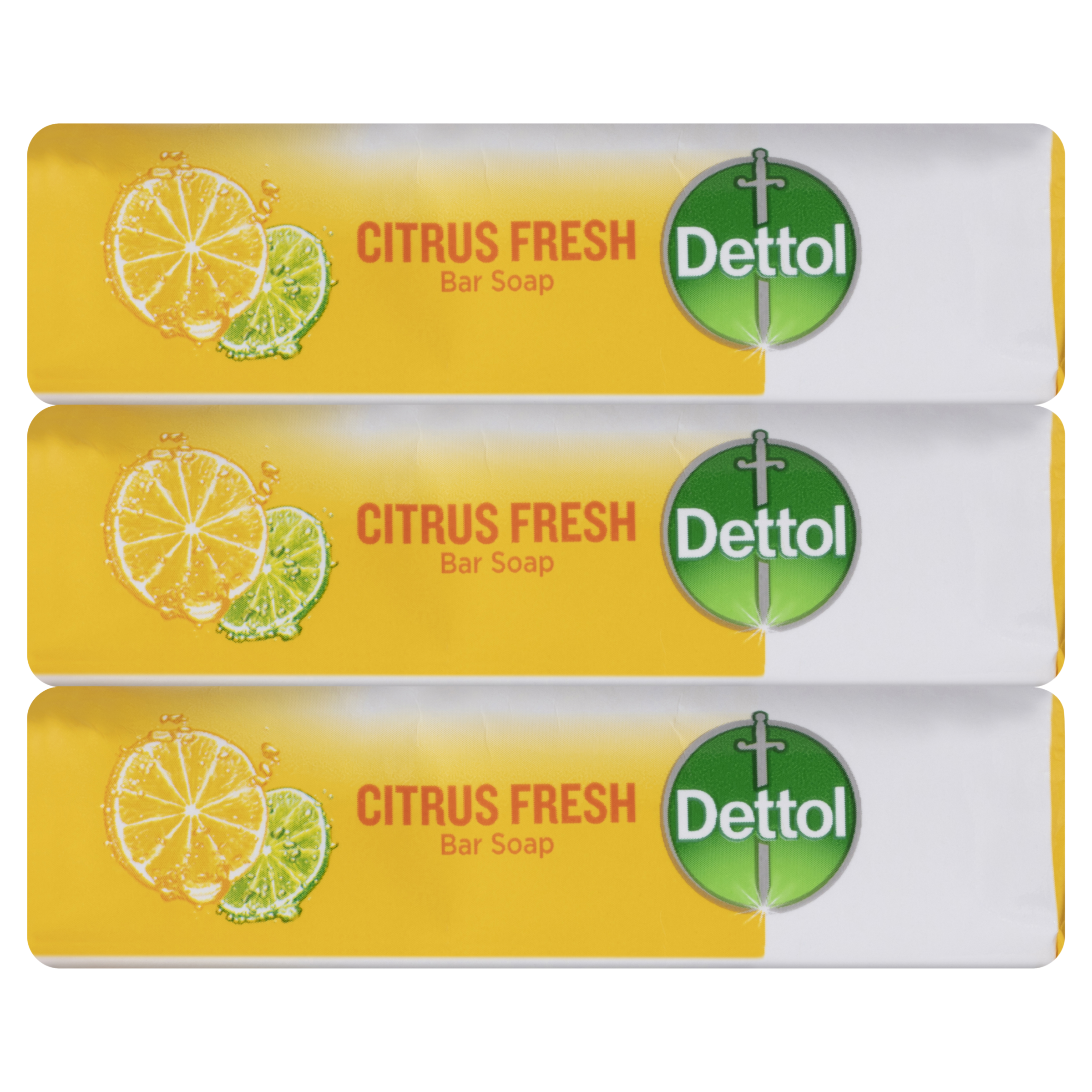 DETTOL CITRUS FRESH BODY SOAP 100G 3 PACK - Image 5