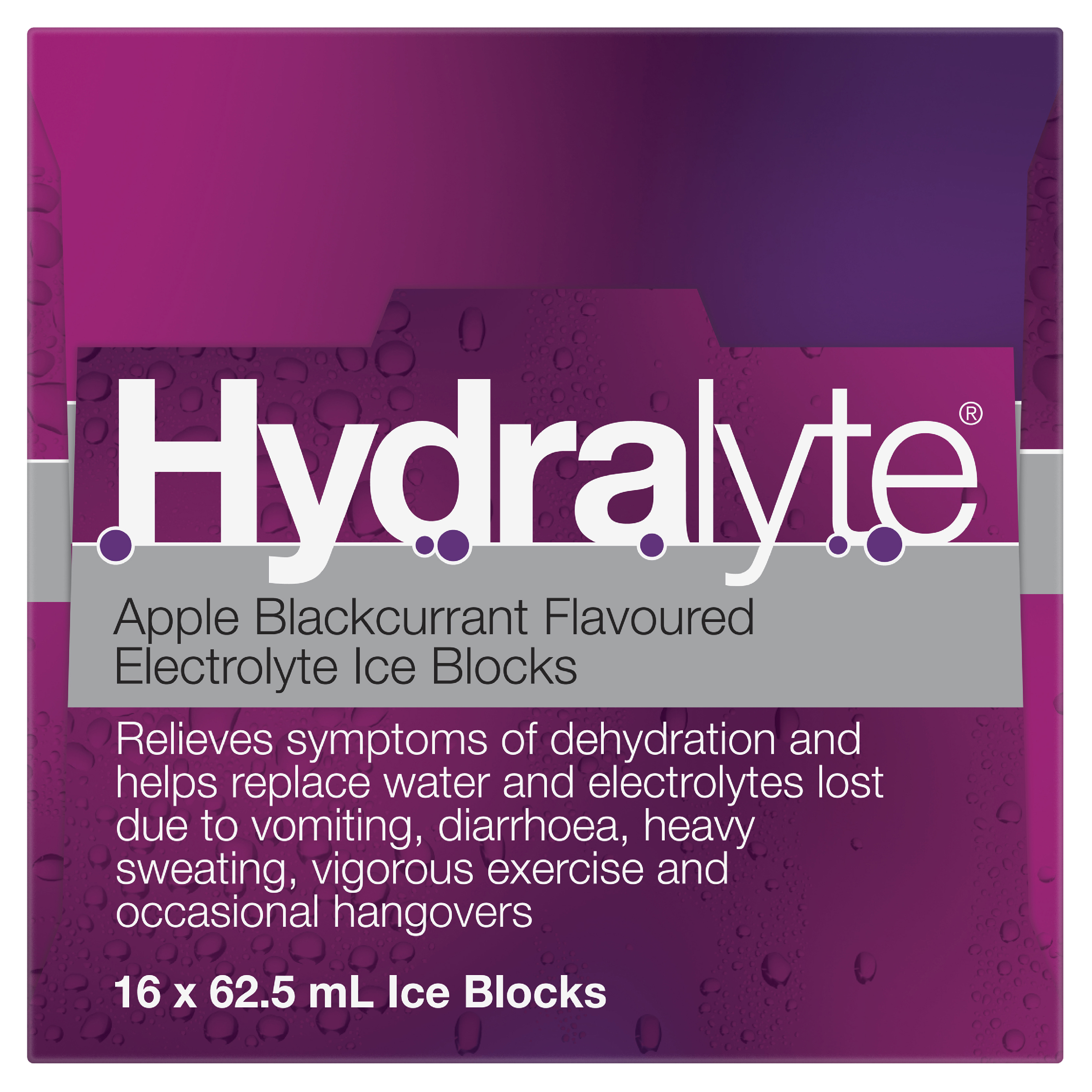 HYDRALYTE ICE BLOCKS APPLE BLACKCURRANT 16 PACK - Image 5
