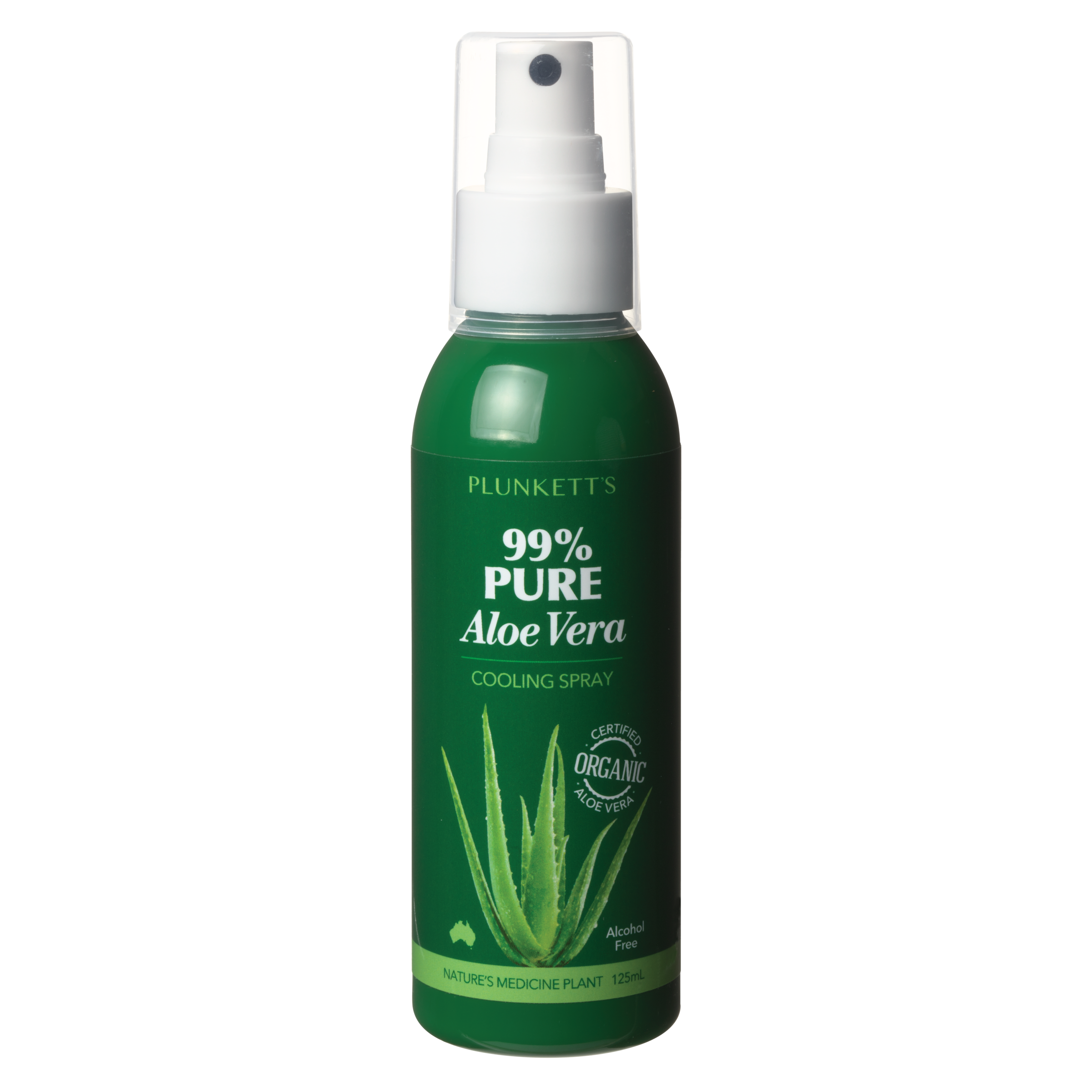 PLUNKETTS 99% PURE ALOE VERA SPRAY 125ML