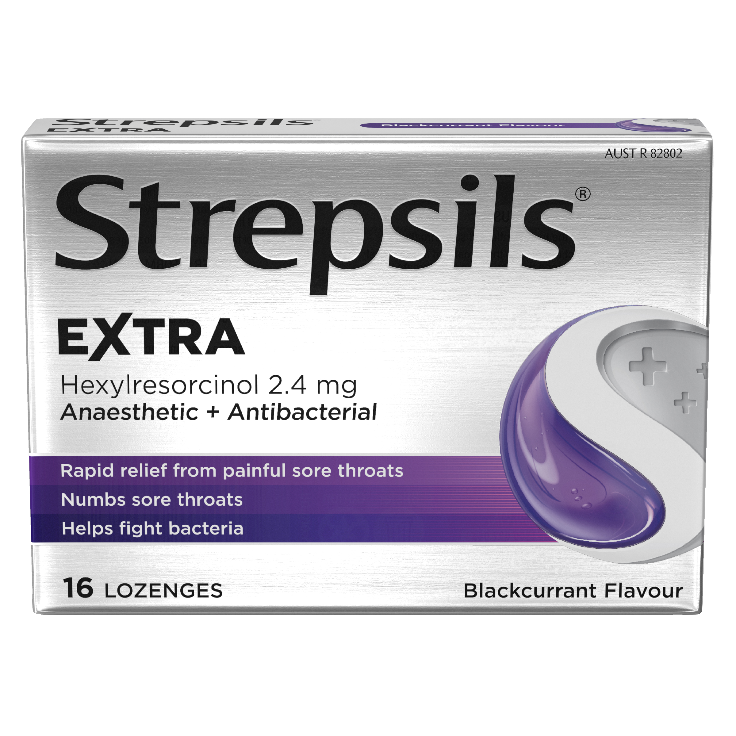 STREPSILS EXTRA BLACKCURRANT 16 LOZENGES - Image 11