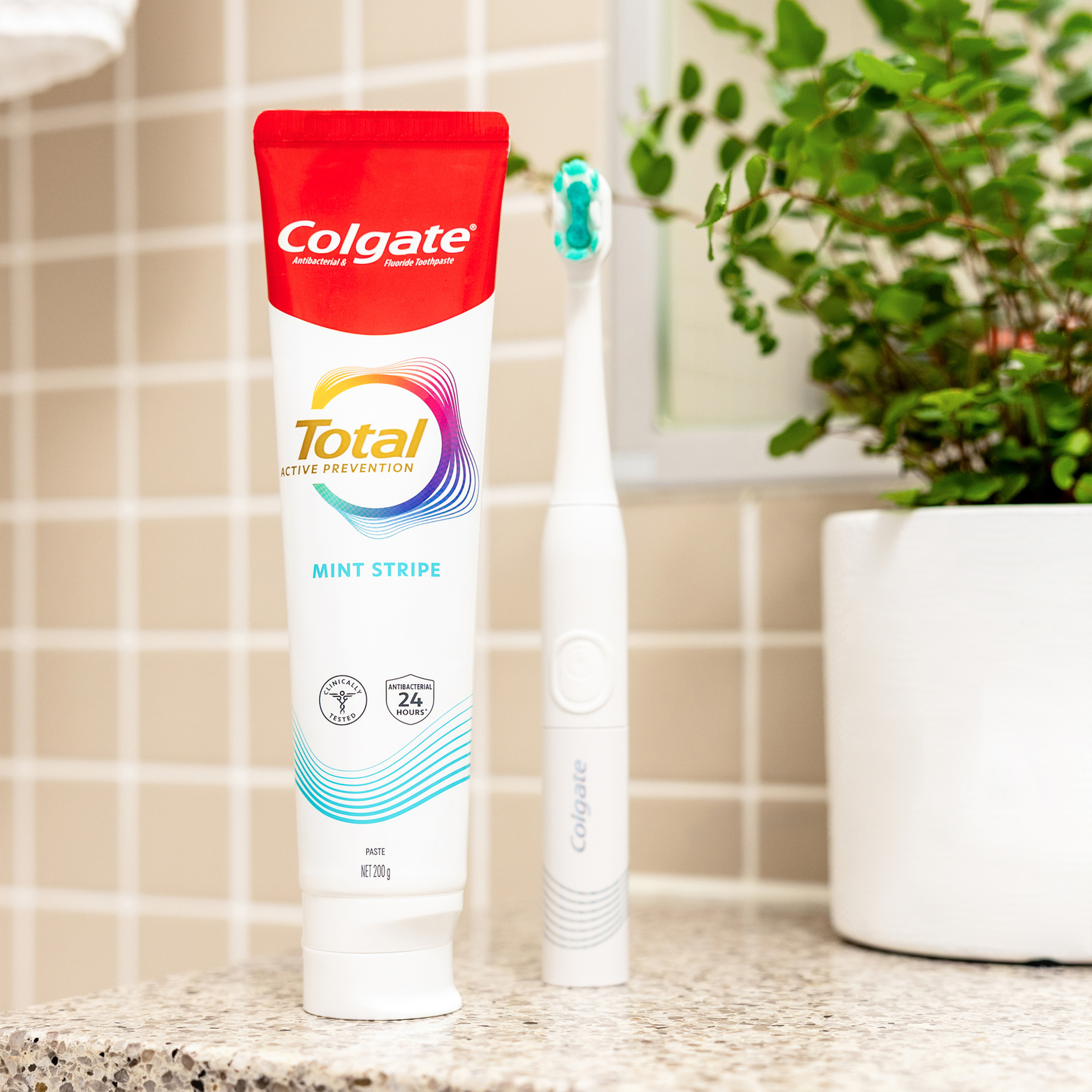 COLGATE TOOTHPASTE TOTAL MINT STRIPE GEL 115G - Image 4