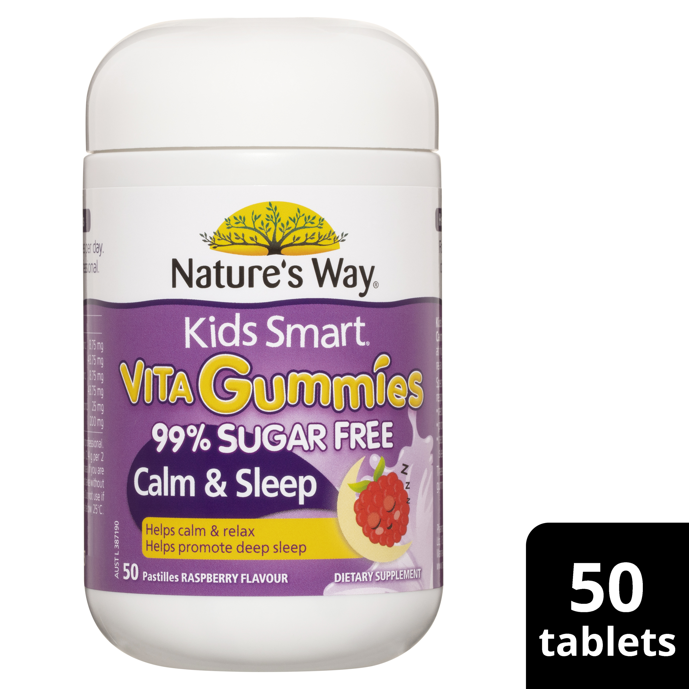 NATURES WAY KIDS SMART VITA GUMMIES CALM+SLEEP 50 - Image 3