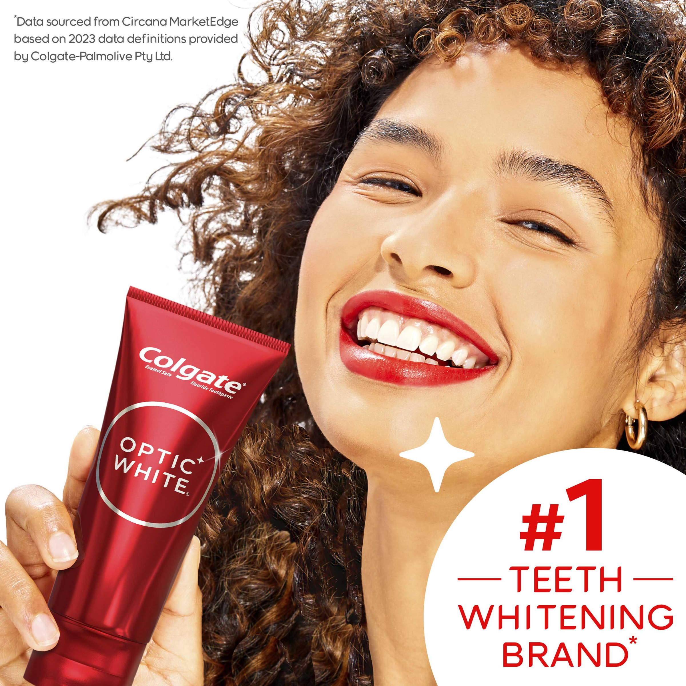 COLGATE TOOTHPASTE OPTIC WHITE ADVANCED ENAMEL 85G - Image 9
