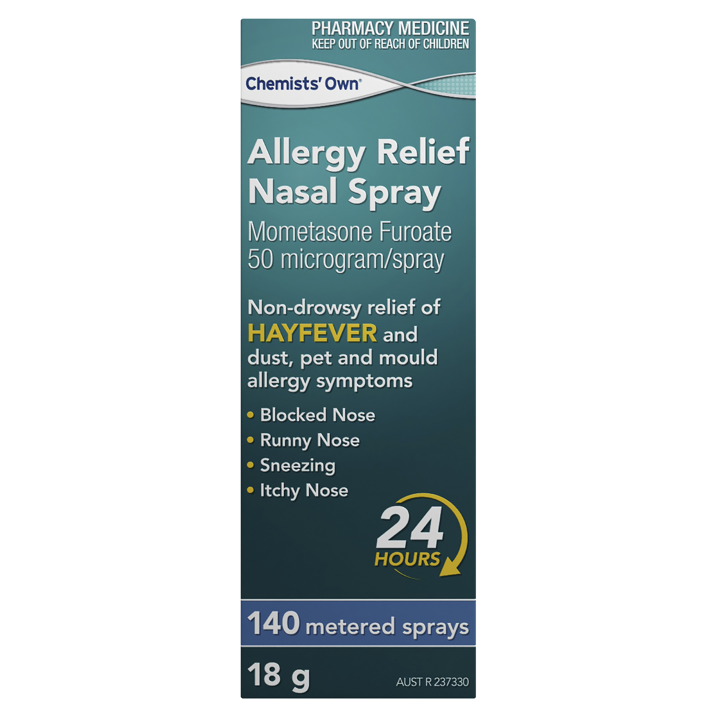 CHEMISTS OWN MOMETASONE 50MCG NASAL SPRAY 140 DOSES - Image 2