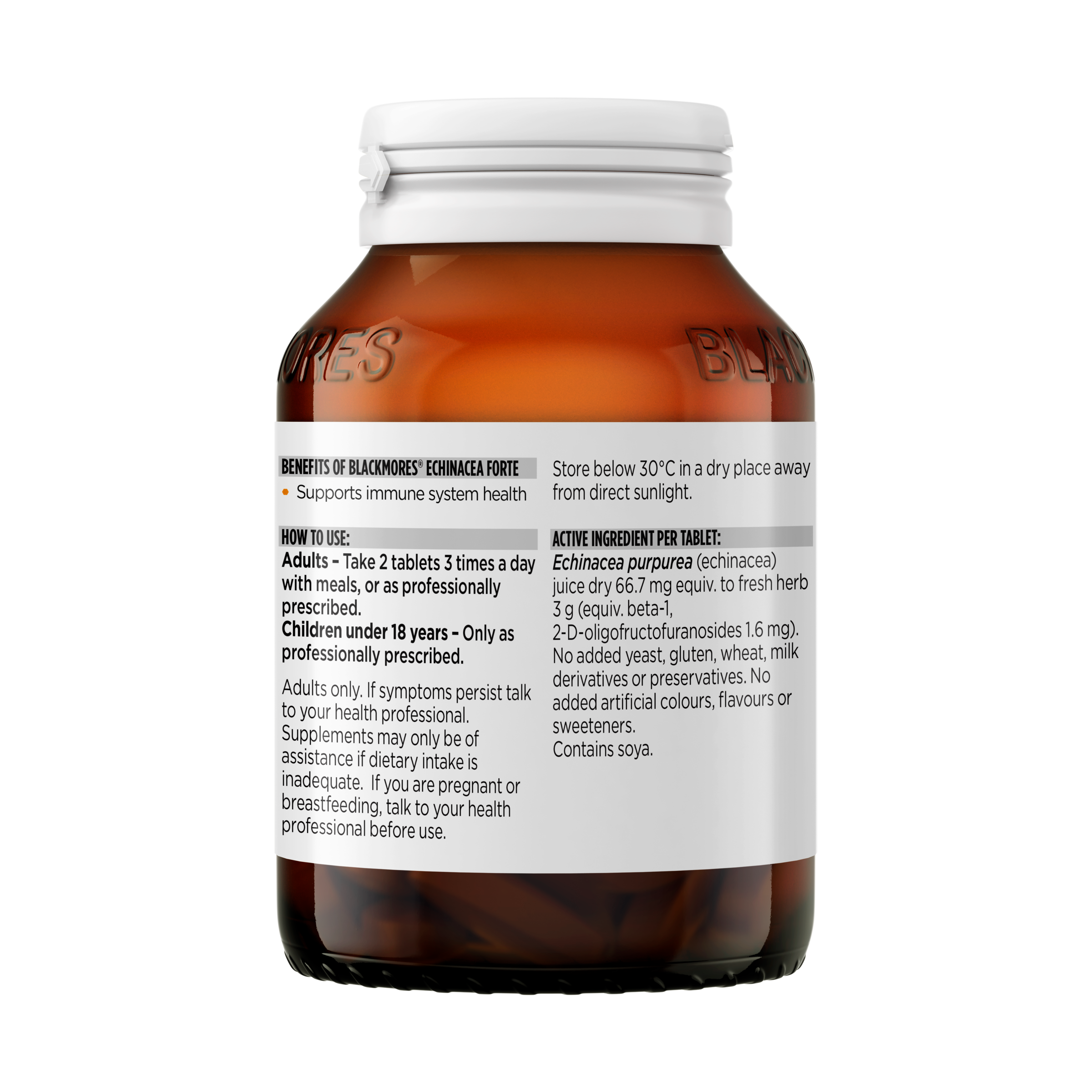 BLACKMORES ECHINACEA FORTE 150 TABLETS - Image 4