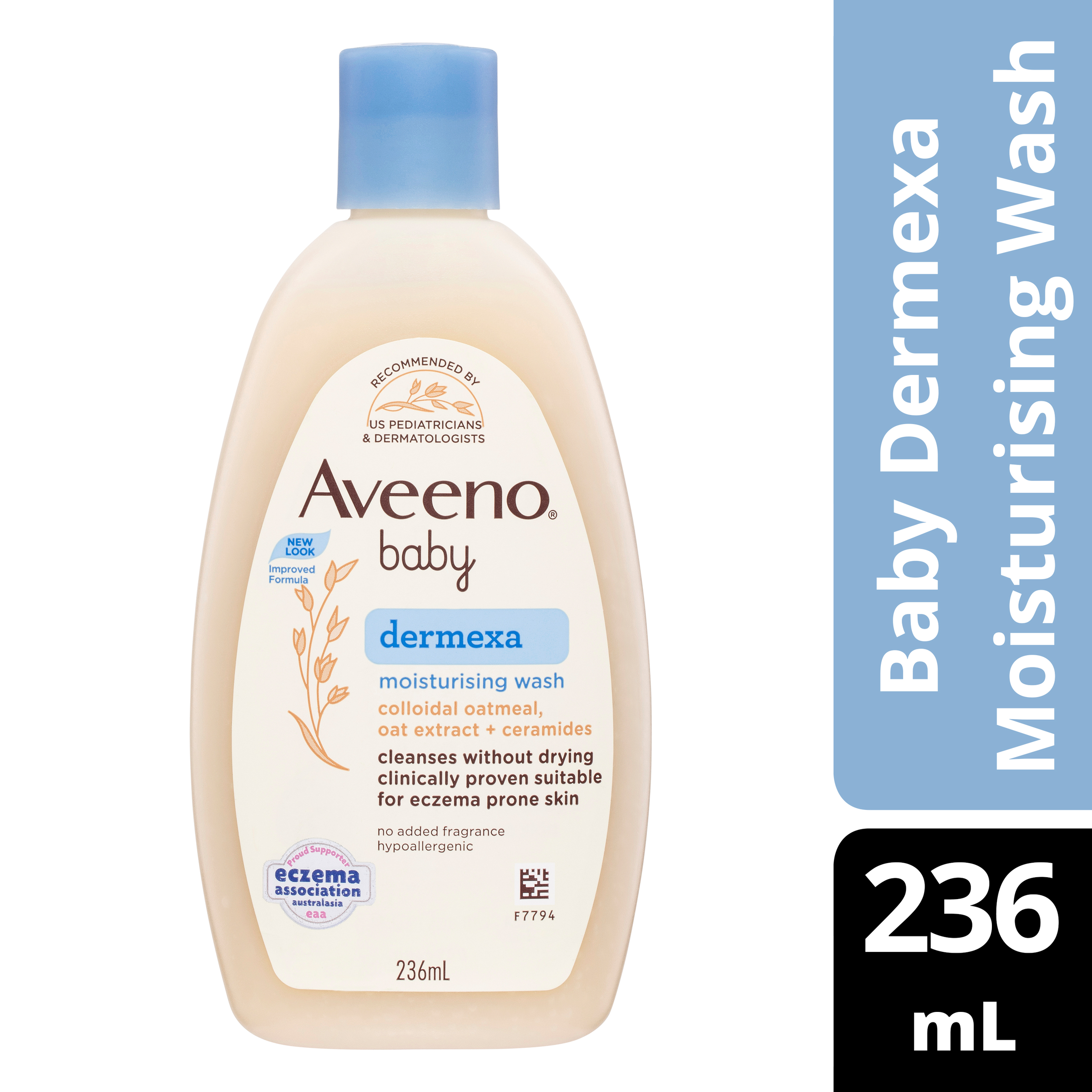 AVEENO BABY DERMEXA MOISTURISING BODY WASH 236ML - Image 5