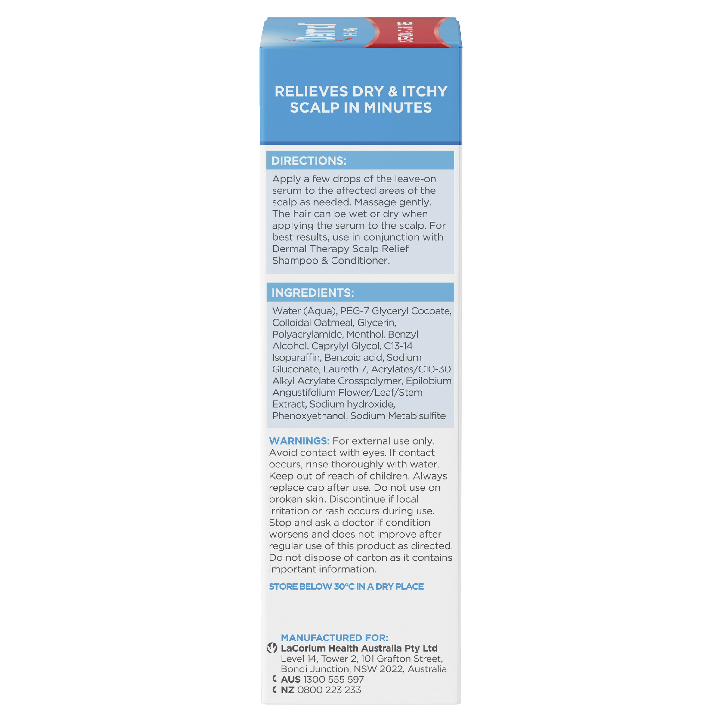 DERMAL THERAPY SCALP RELIEF SERUM 60ML - Image 3
