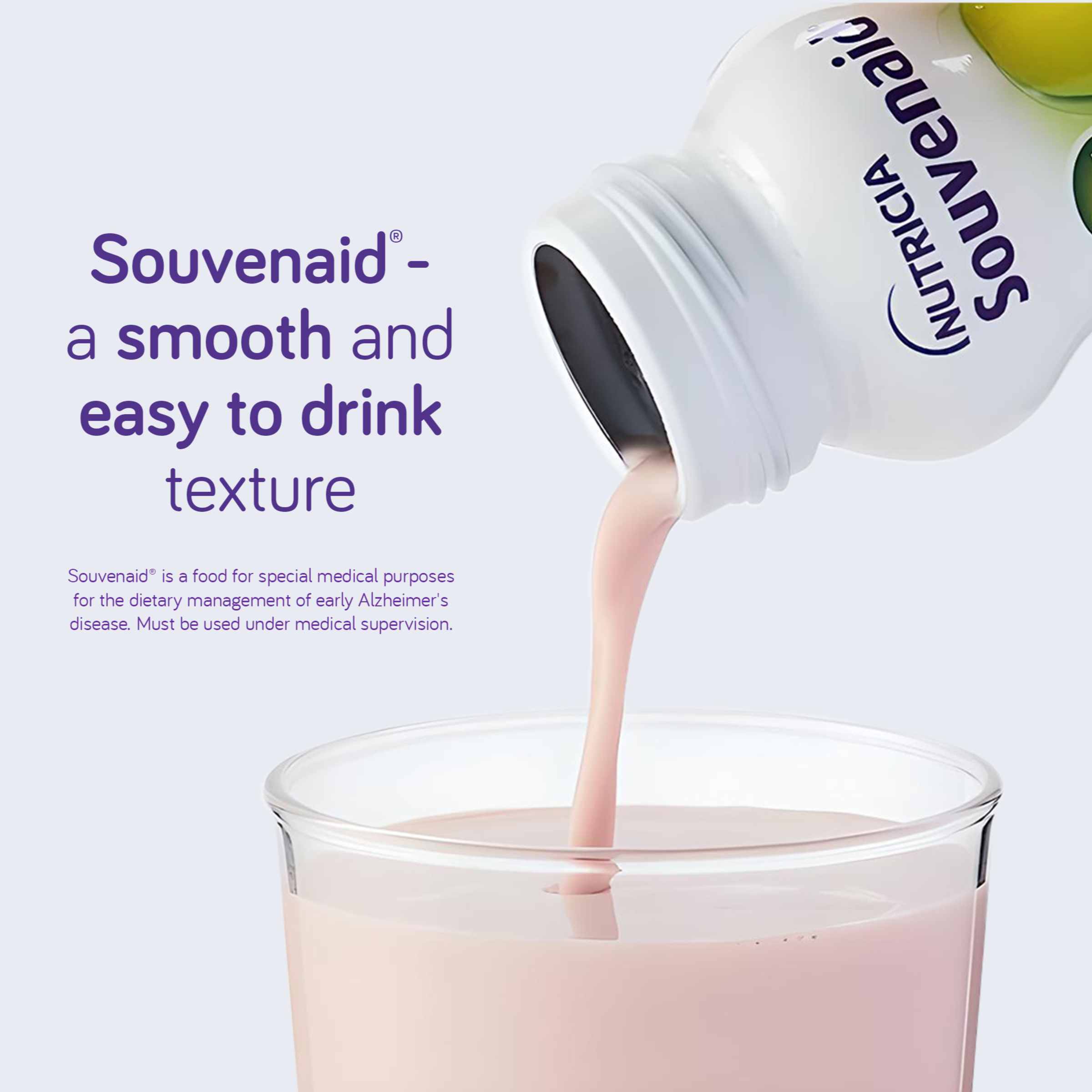 SOUVENAID STRAWBERRY READY TO DRINK 125ML PACK - Image 5