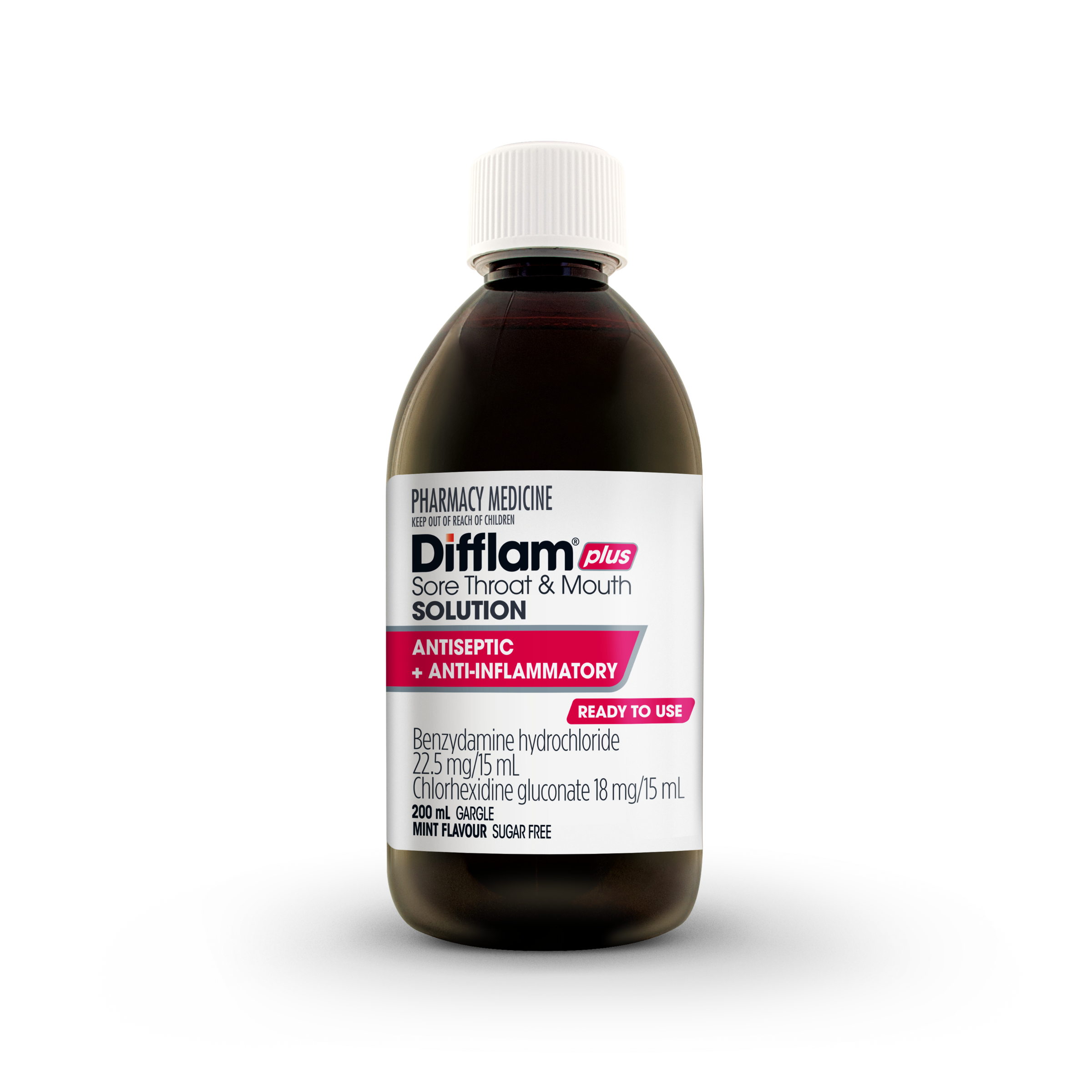DIFFLAM-C SORE THROAT SOLUTION 200ML - Image 8
