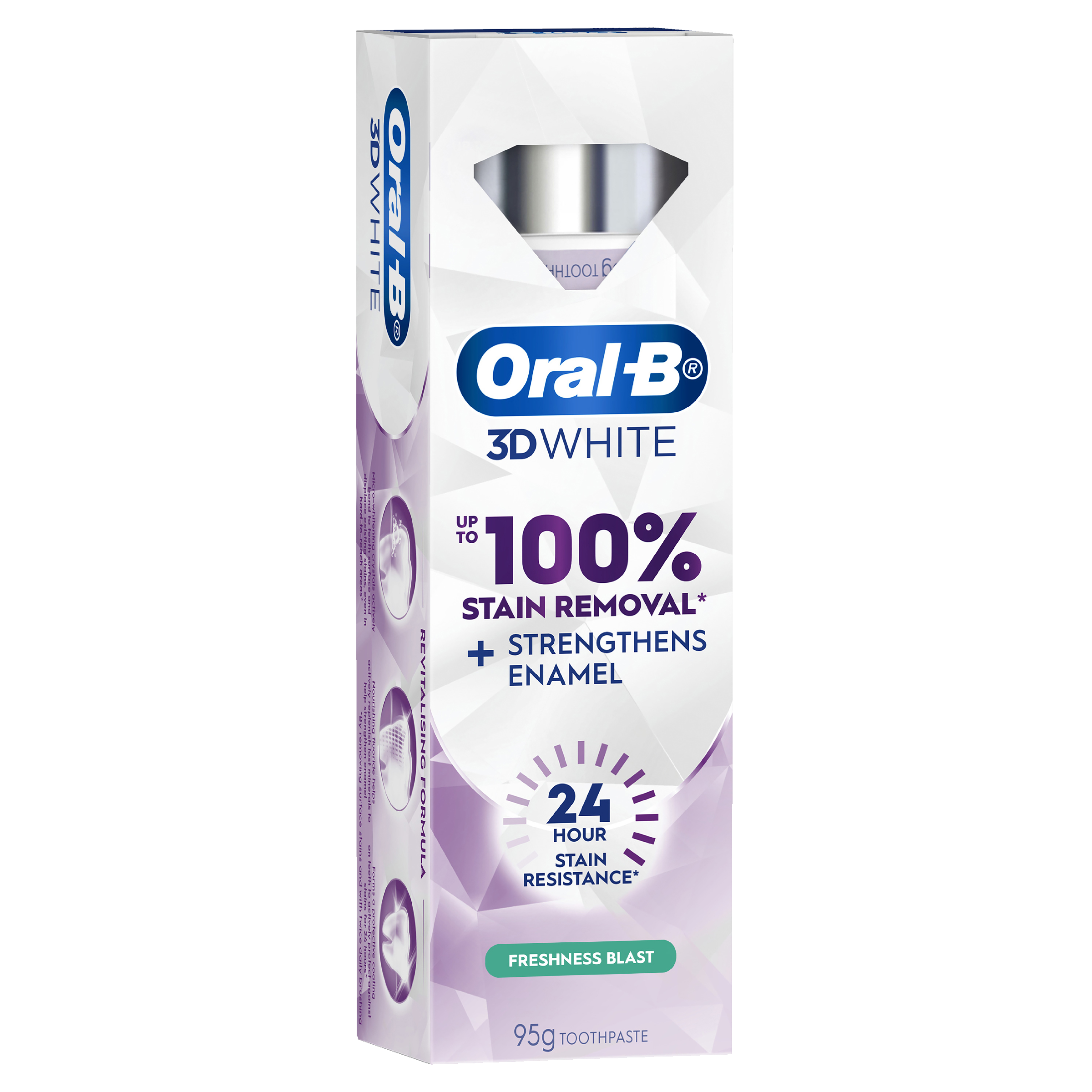 ORAL-B TOOTHPASTE 3D WHITE FRESHNESS BLAST 95G