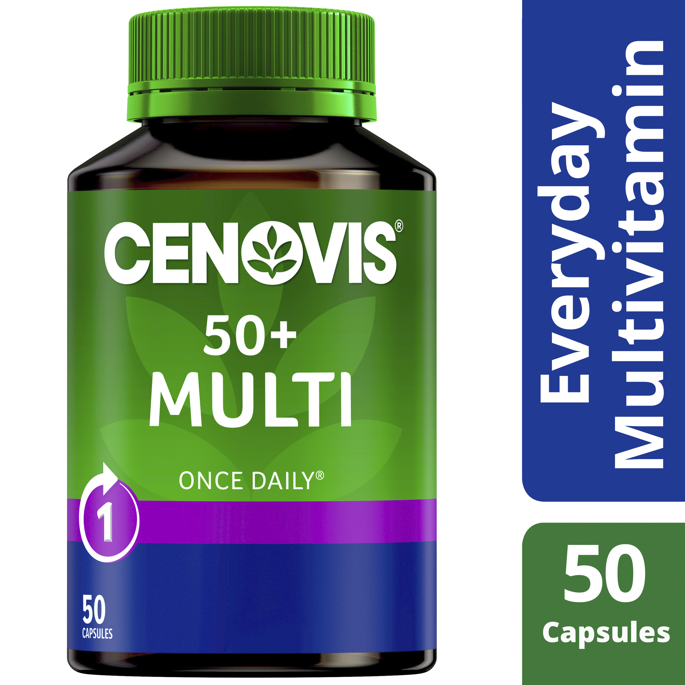 CENOVIS ONCE DAILY 50+ MULTI 50 CAPSULES - Image 11