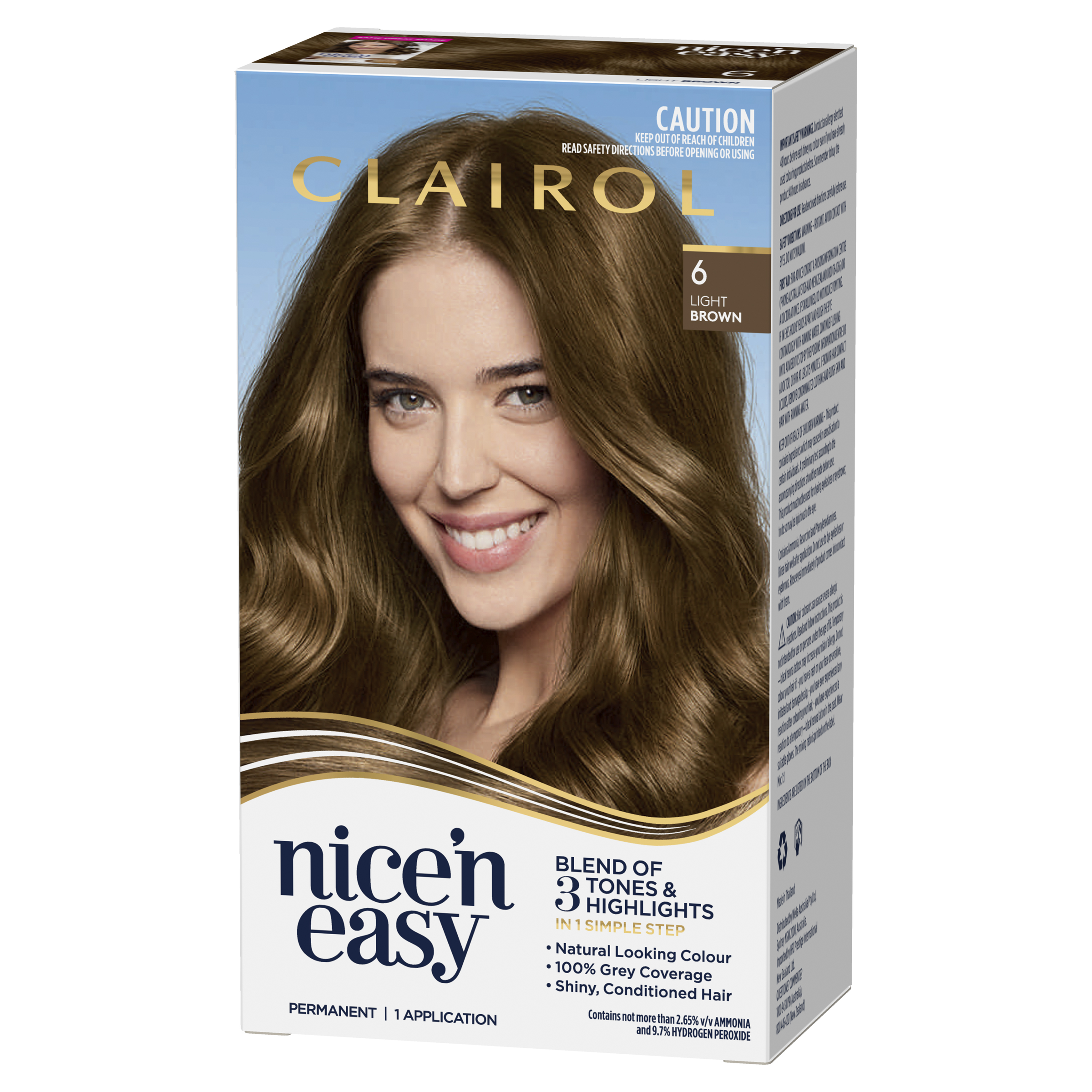 CLAIROL NICE N EASY 6 LIGHT BROWN - Image 8