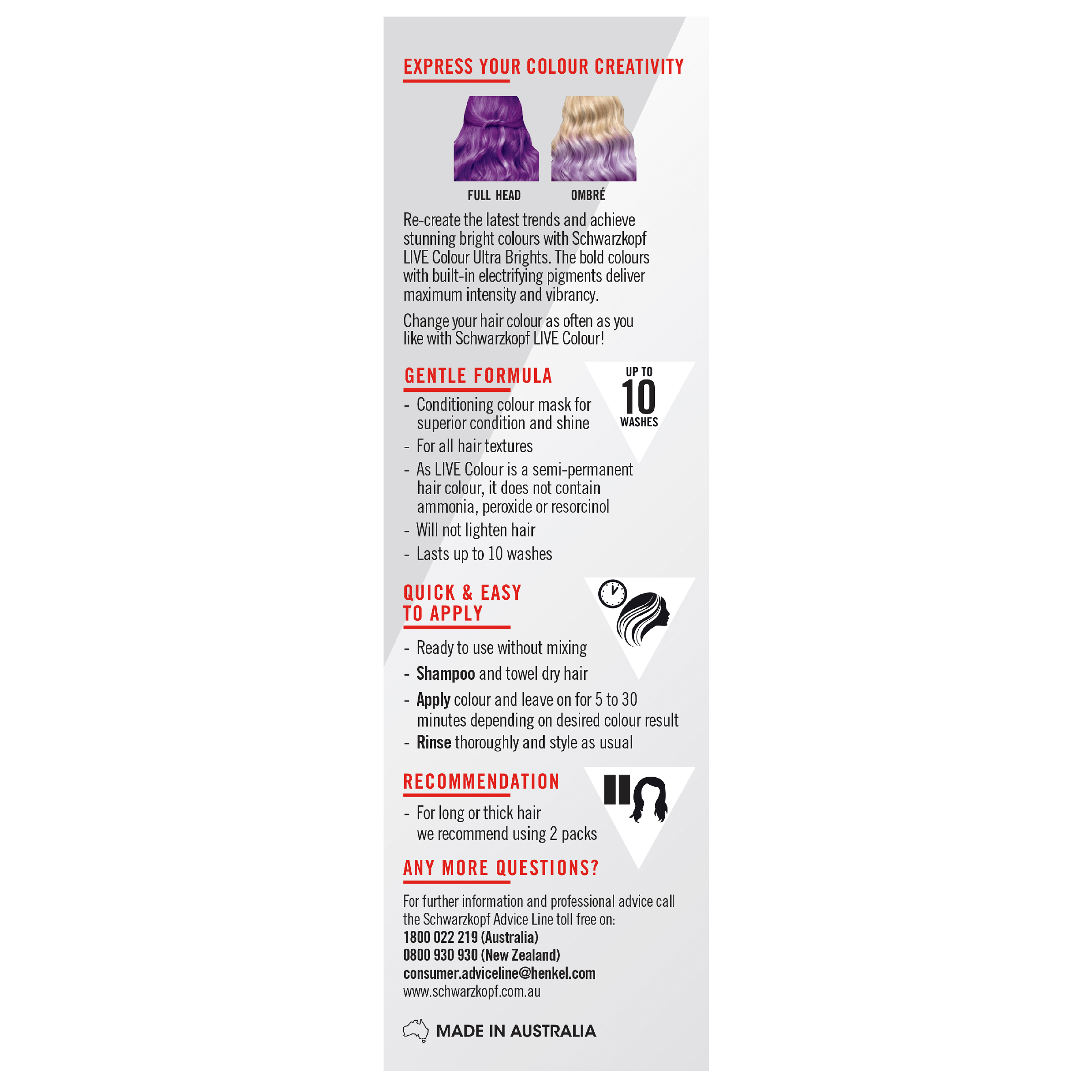 SCHWARZKOPF LIVE COLOUR MAGNETIC PURPLE 75ML - Image 4