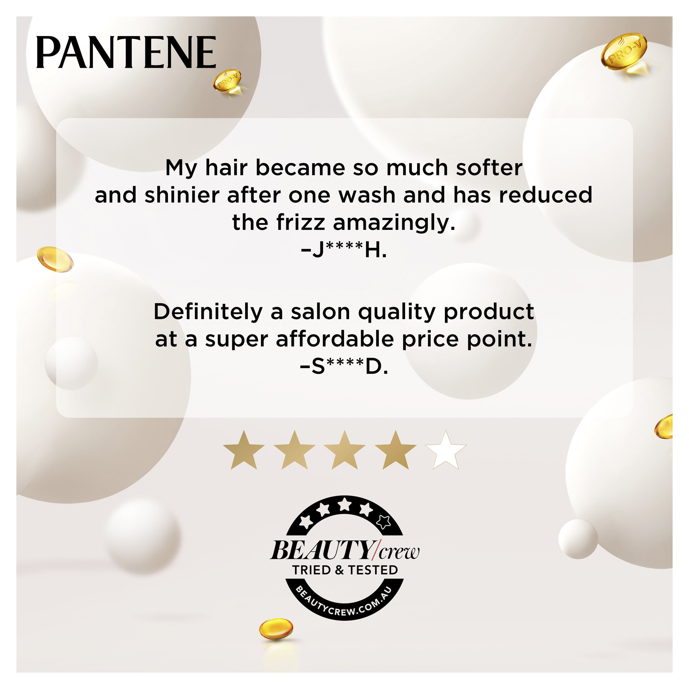 PANTENE PRO V REPAIR & PROTECT CONDITIONER 375ML - Image 6
