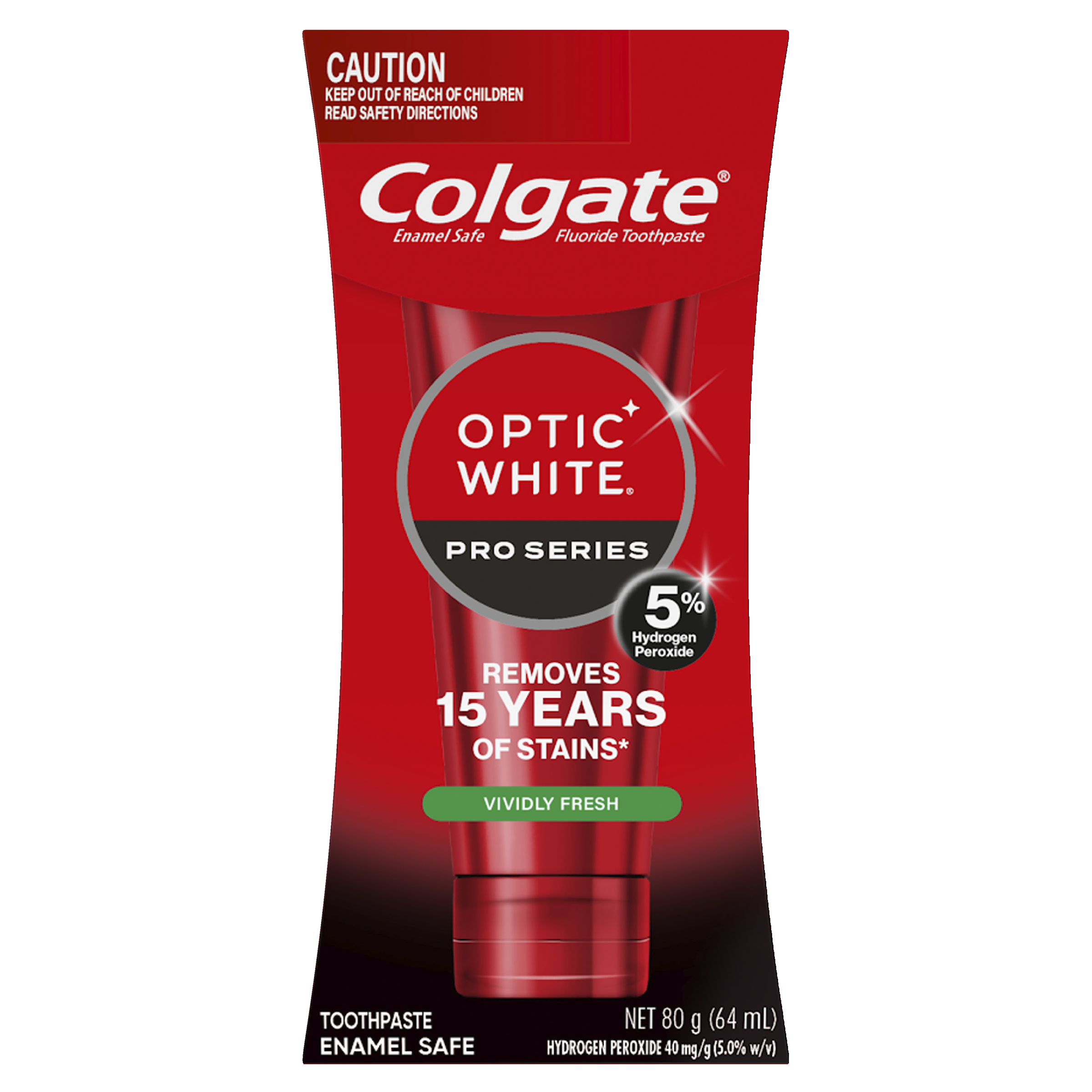 COLGATE TOOTHPASTE OPTIC WHITE PROSERIES WHITENING VIVIDLY 80G - Image 9