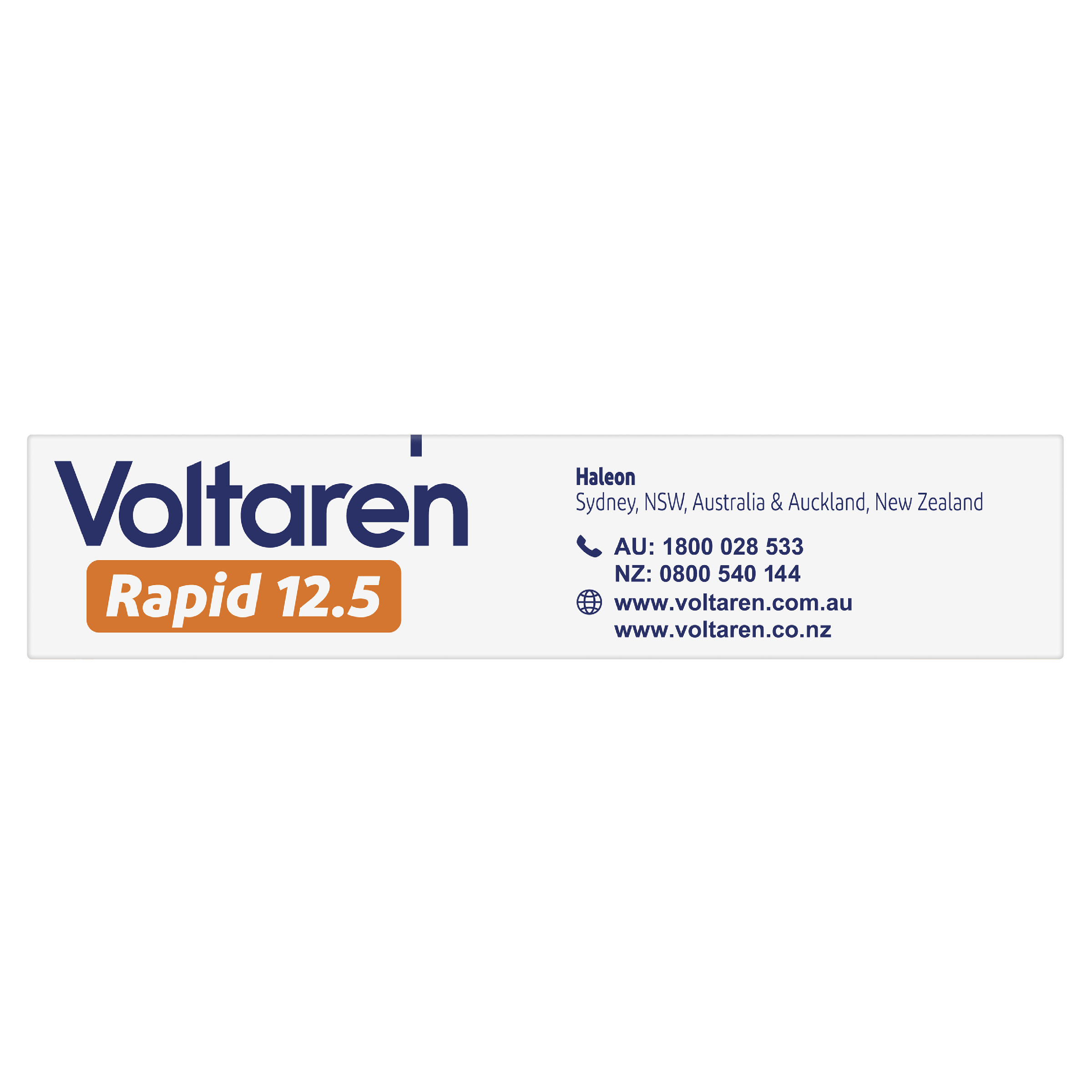 VOLTAREN RAPID 12.5 TABLET 20 PACK - Image 5