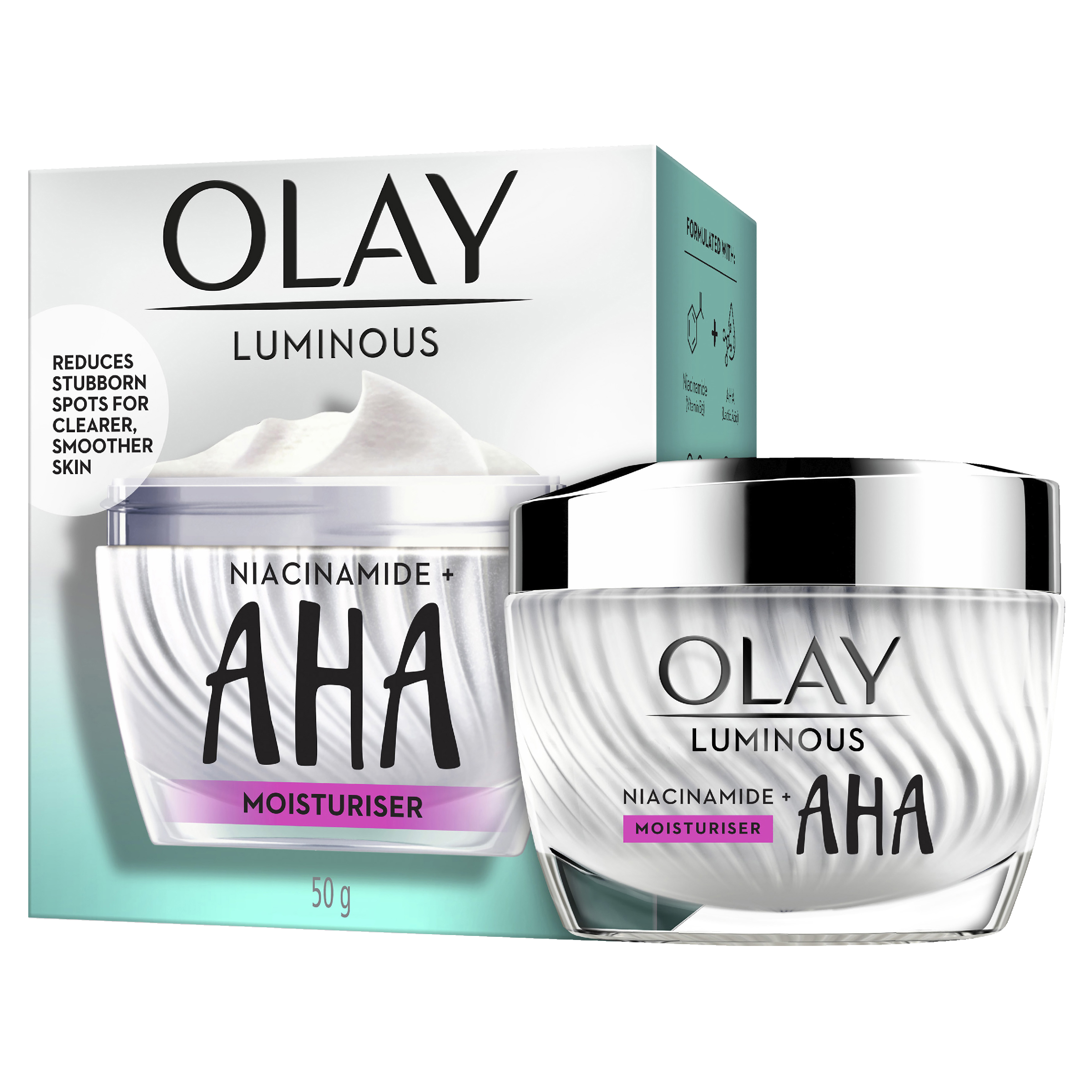 OLAY LUMINOUS AHA FACE CREAM 50G - Image 7