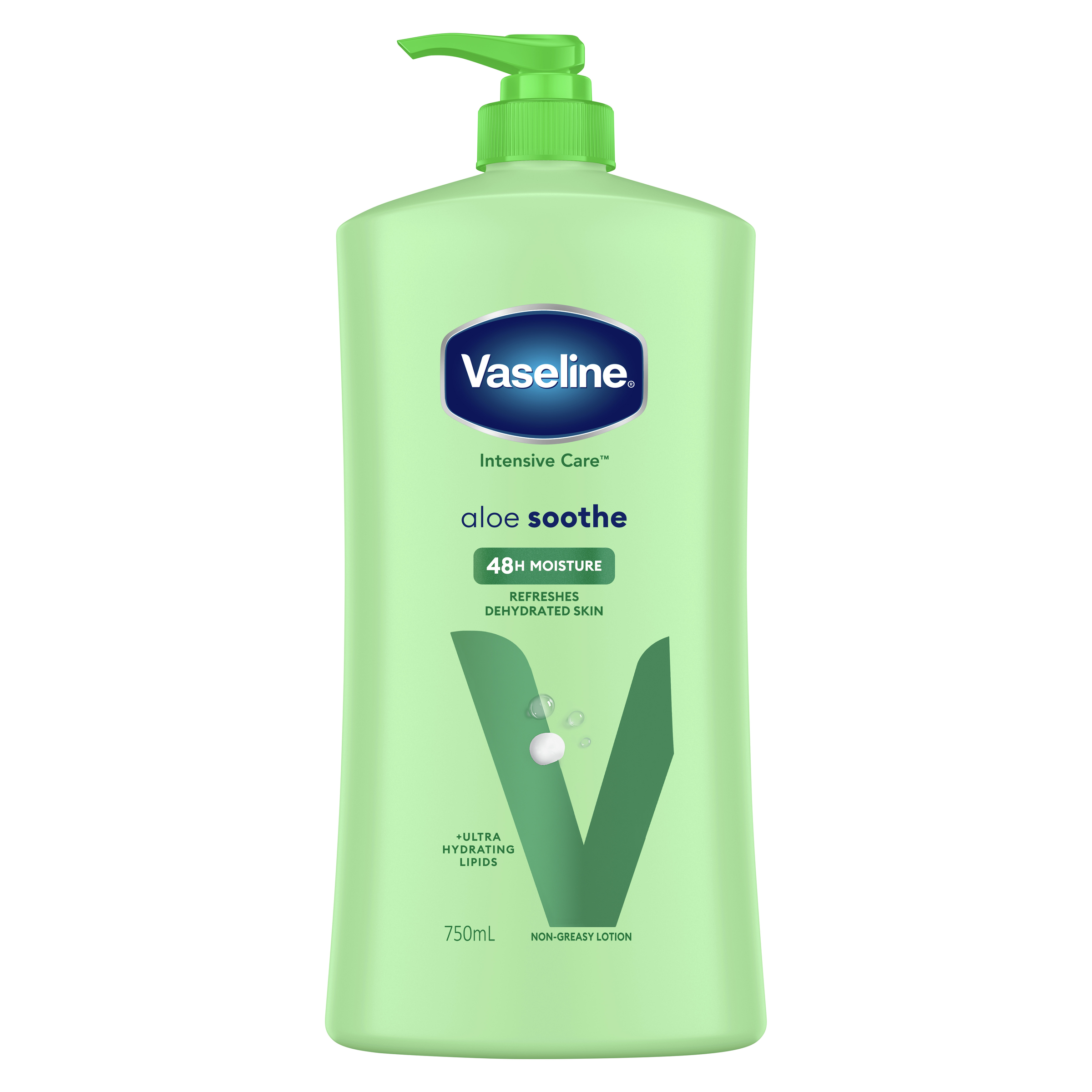 VASELINE ALOE SOOTHE BODY LOTION 750ML