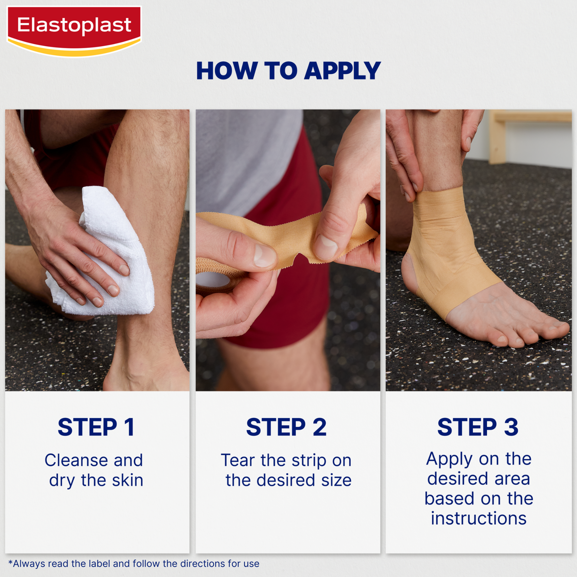 ELASTOPLAST SPORT RIGID STRAP TAPE 25MM X 10M - Image 6