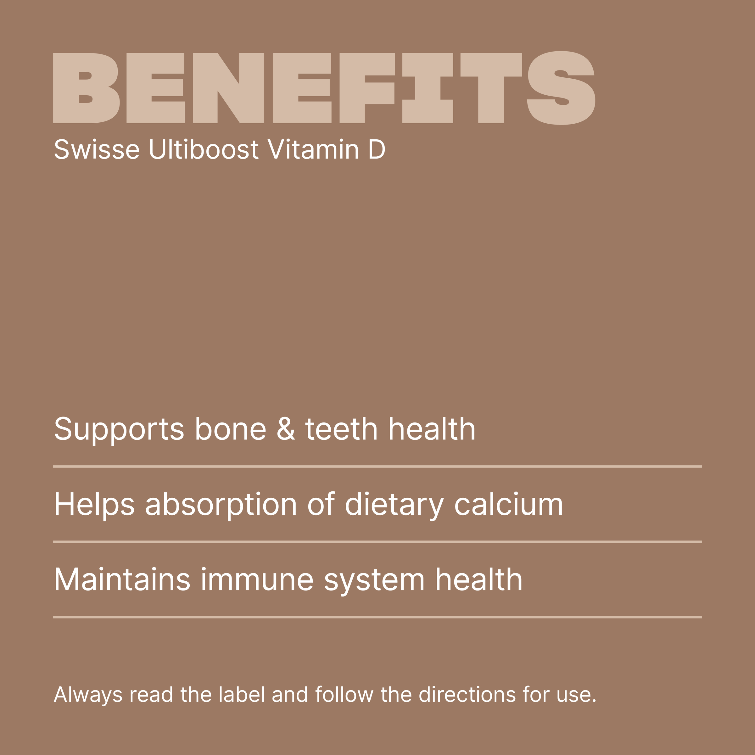 SWISSE ULTIBOOST  VITAMIN D 400 CAPSULES - Image 3