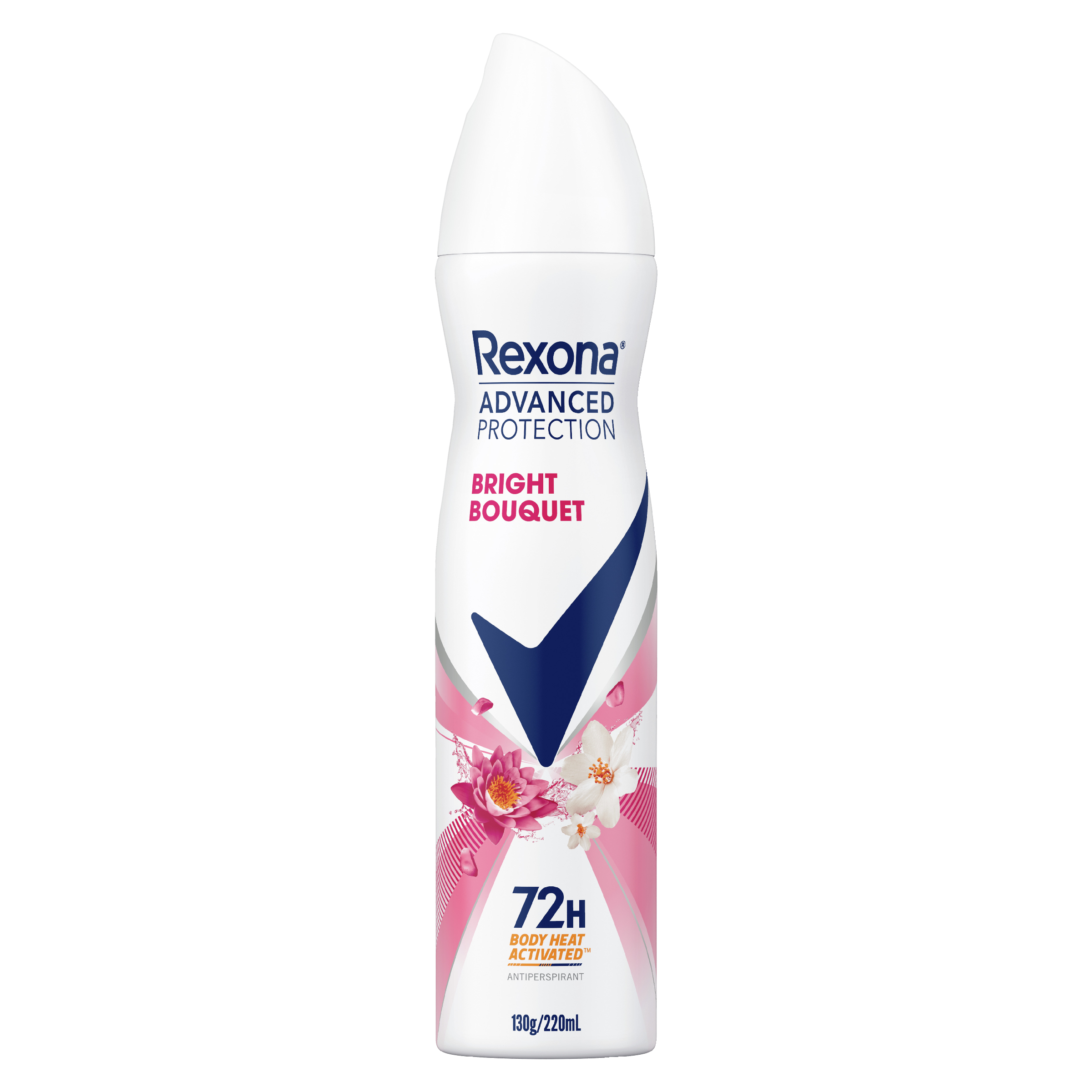 REXONA WOMEN ADVANCE PROTECT ANTIPERSPIRANT BRIGHT BOUQUET 72HR 220ML