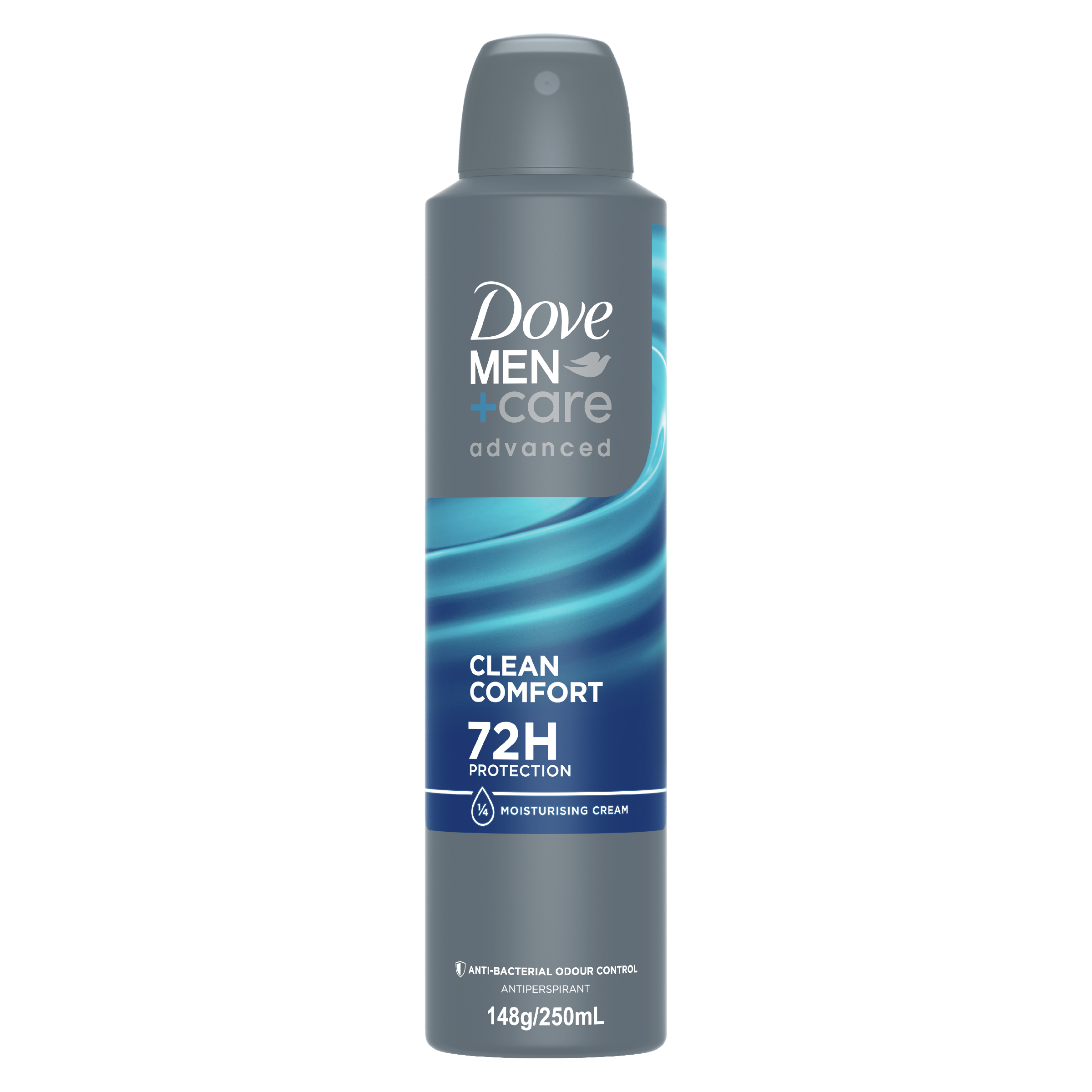 DOVE MEN ANTIPERSPIRANT ADVANCED CLEAN COMFORT 250ML