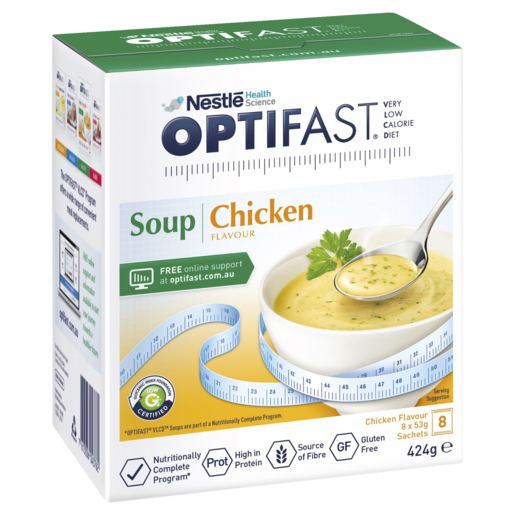 OPTIFAST VLCD SOUP CHICKEN 53G 8 PACK