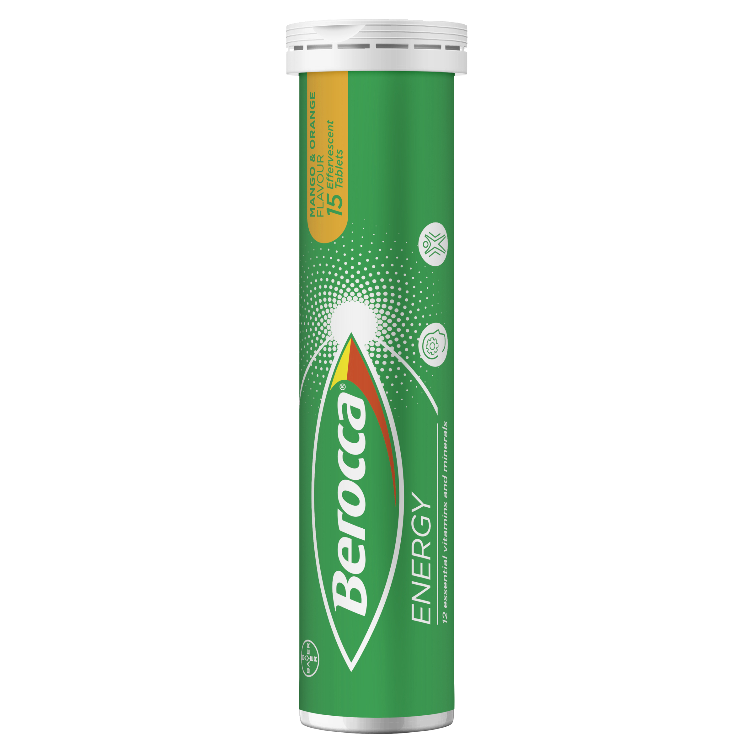 BEROCCA EFFERVESCENT MANGO AND ORANGE 45 PACK - Image 8