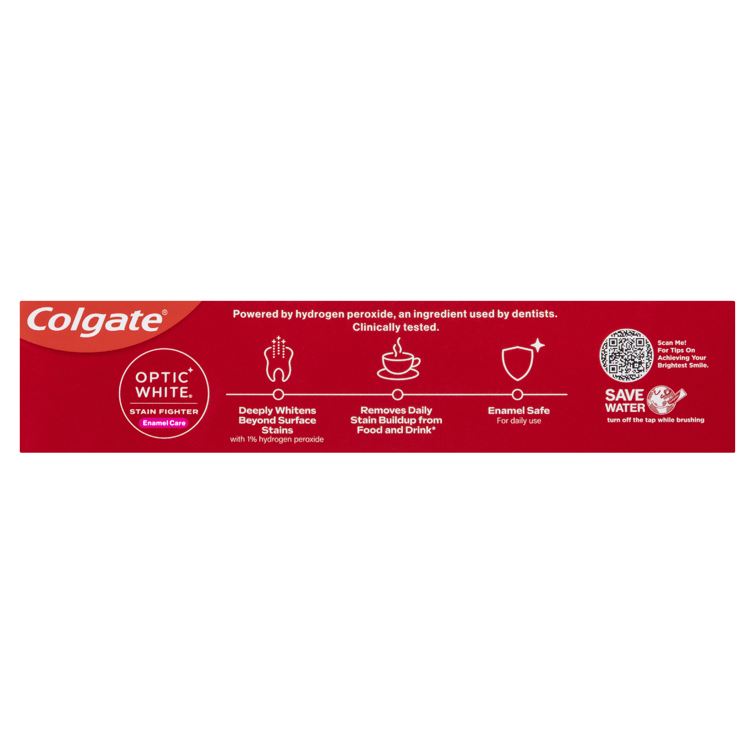 COLGATE TOOTHBRUSH OPTIC WHITE ENAMEL 140G - Image 2