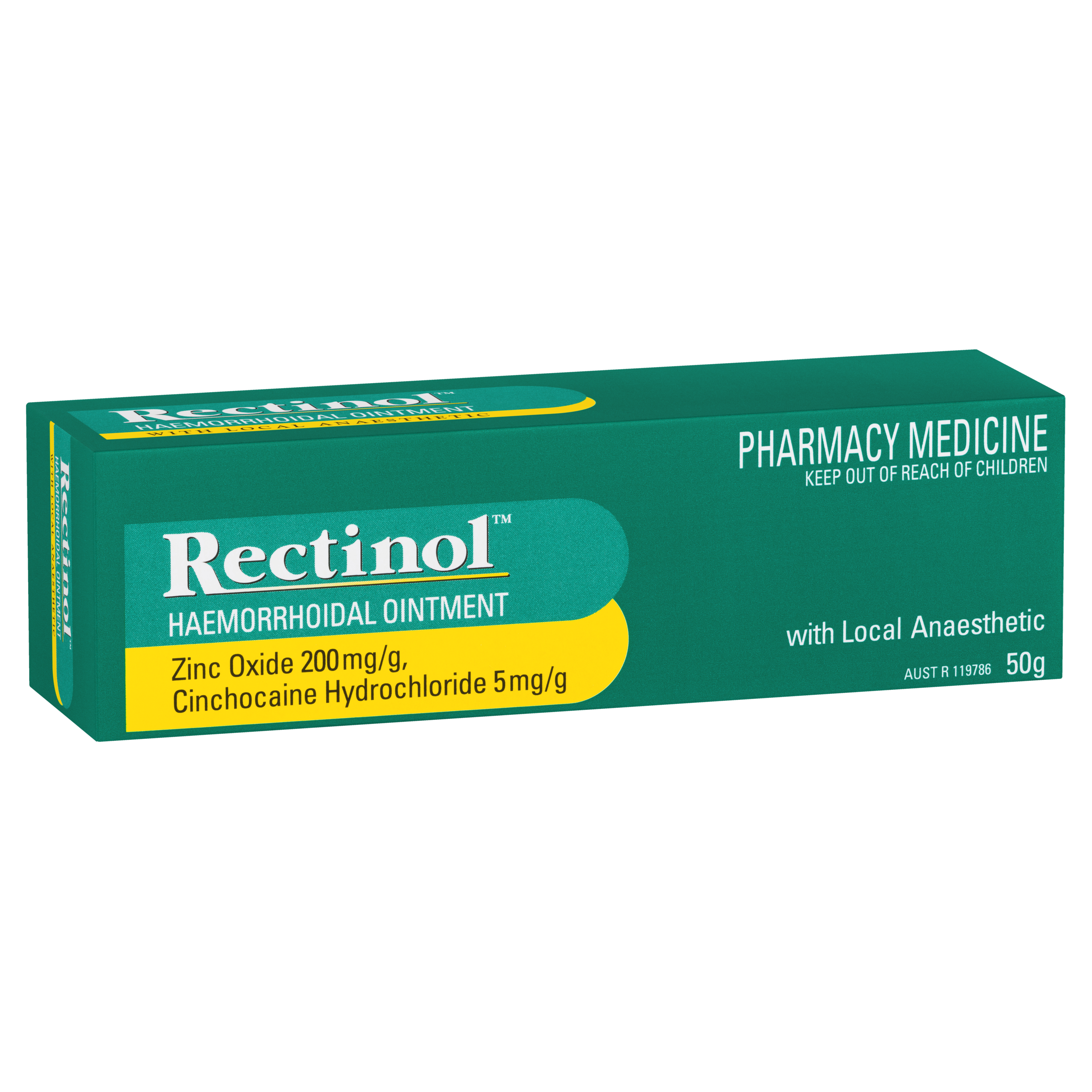 RECTINOL HAEMORRHOID RELIEF OINTMENT 50G