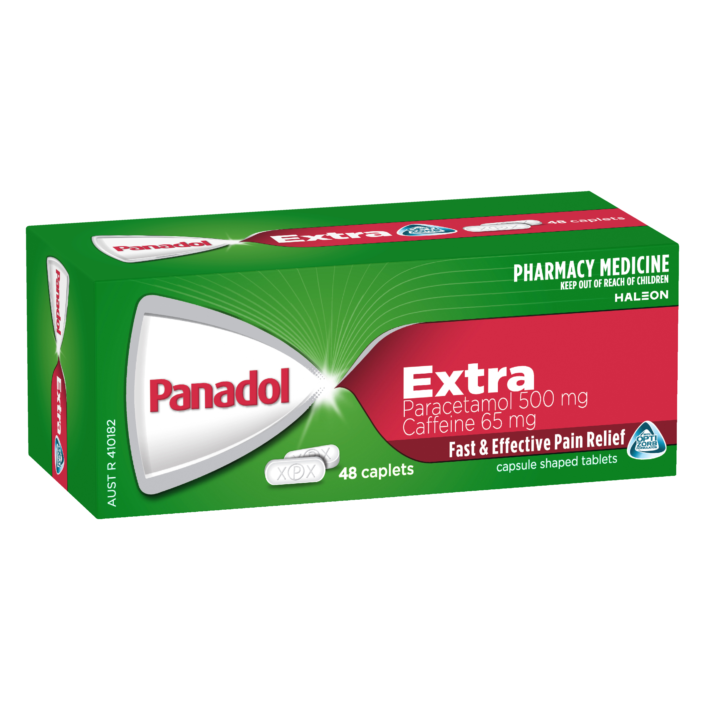 PANADOL EXTRA WITH OPTIZORB 48 CAPLETS