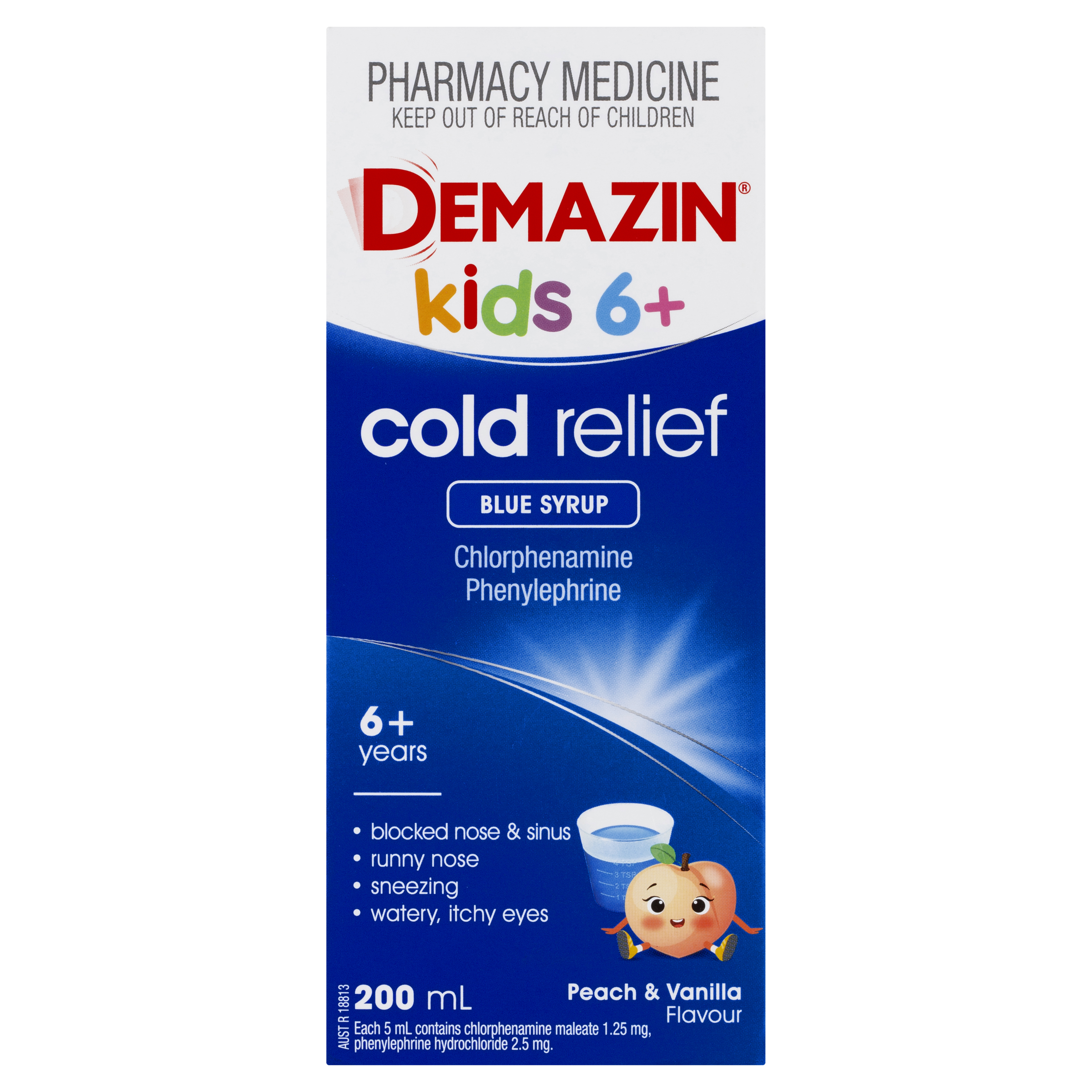 DEMAZIN BLUE SYRUP 200ML - Image 4