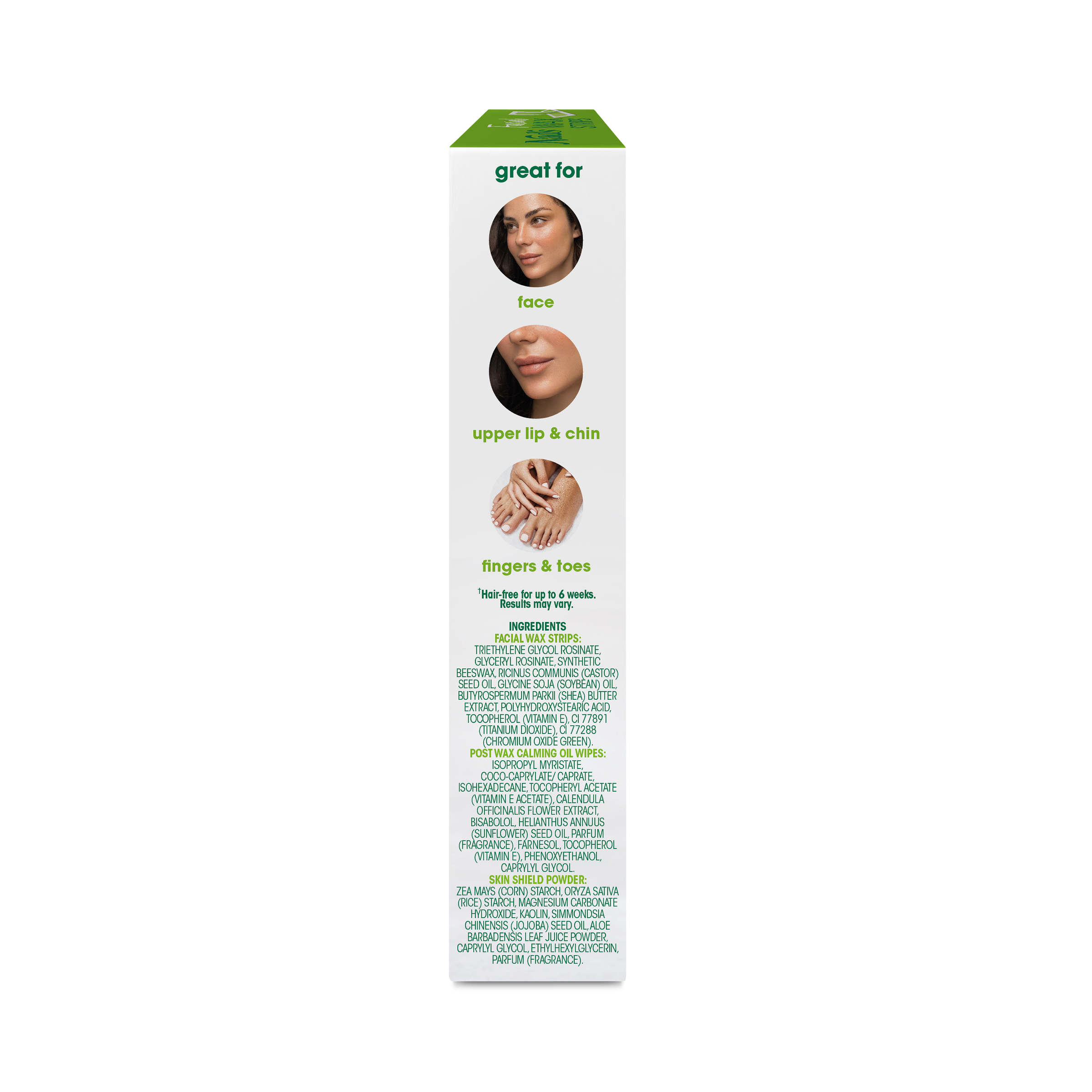 NADS FACIAL WAX STRIPS 20 PACK - Image 4