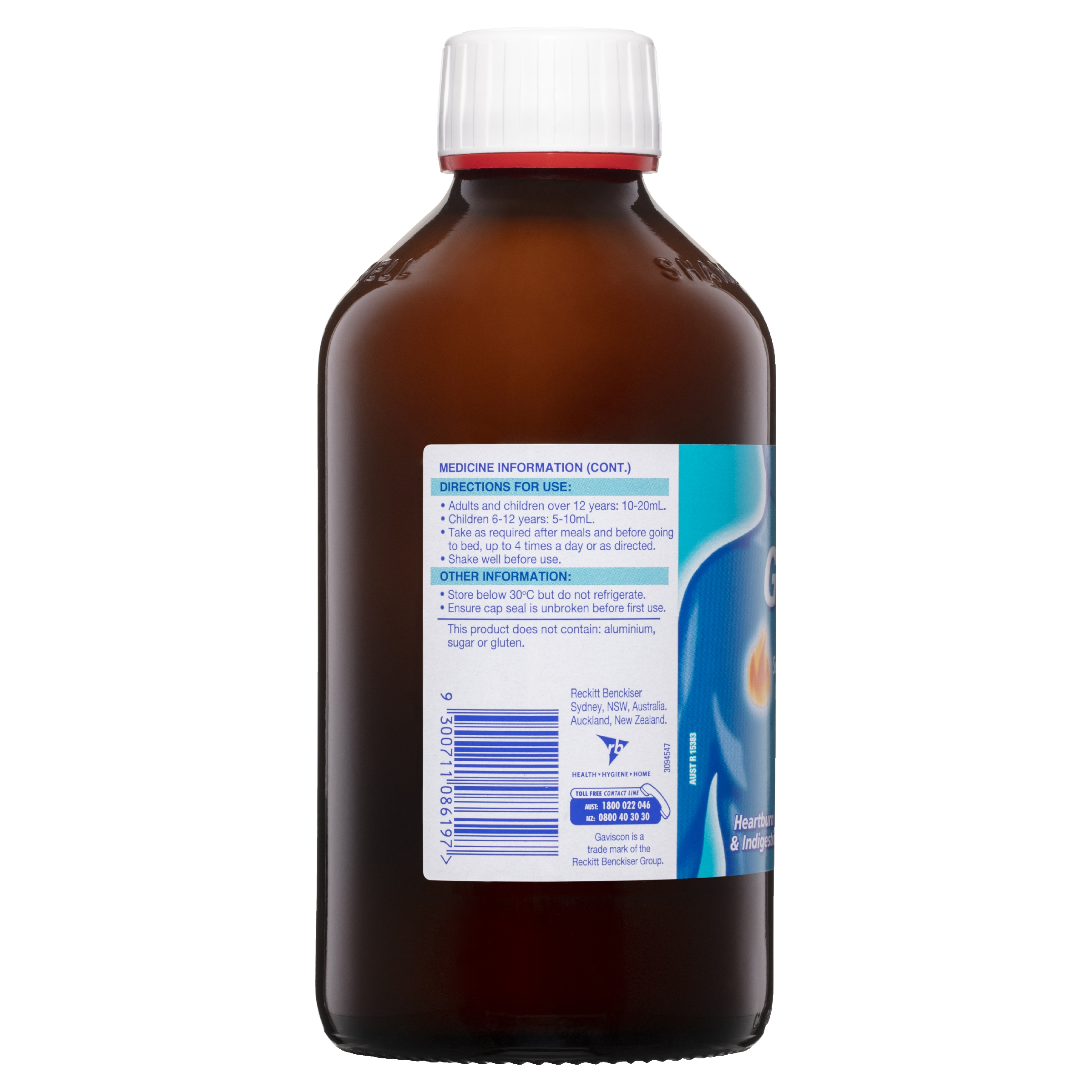 GAVISCON ANISEED LIQUID 600ML - Image 2