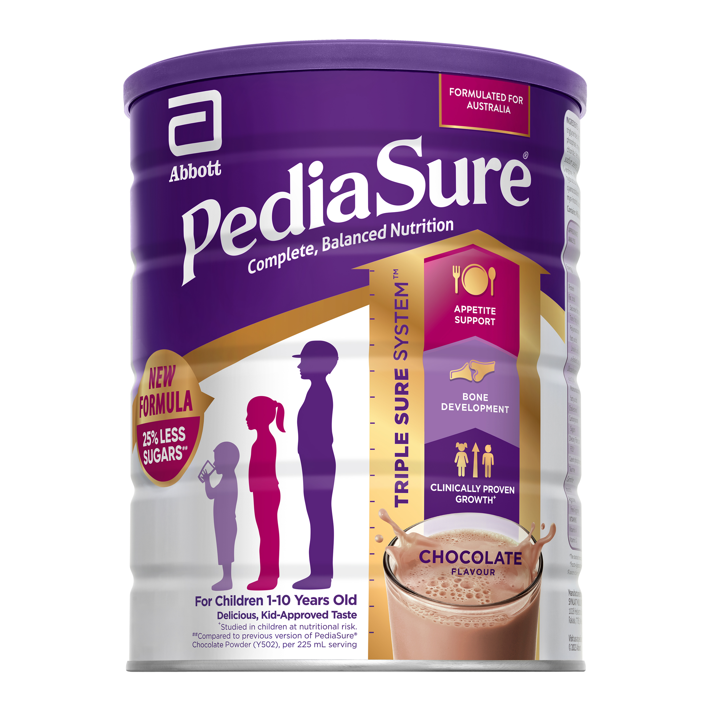 PEDIASURE CHOCOLATE POWDER 850G