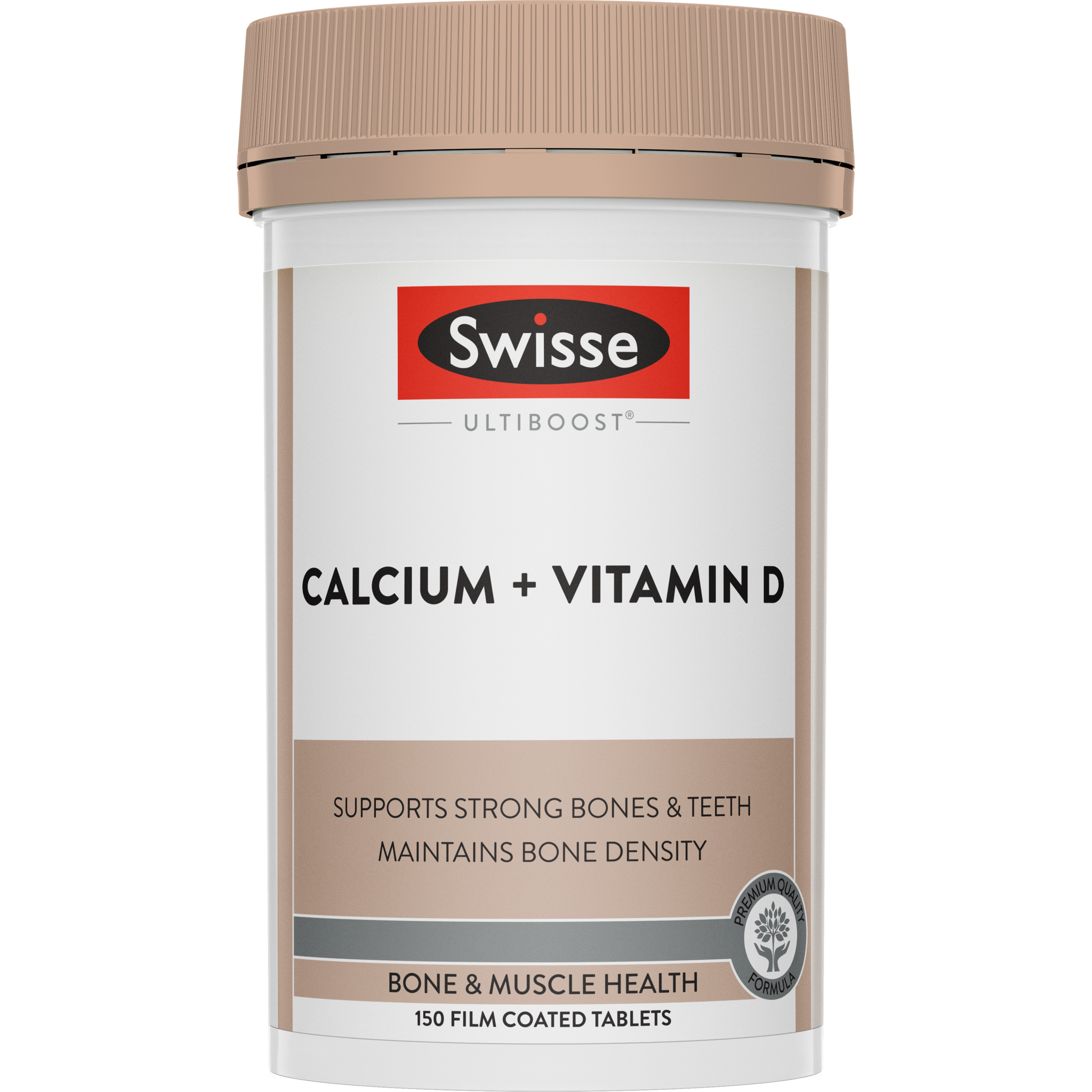 SWISSE ULTIBOOST CALCIUM + VITAMIN D 150 TABLETS