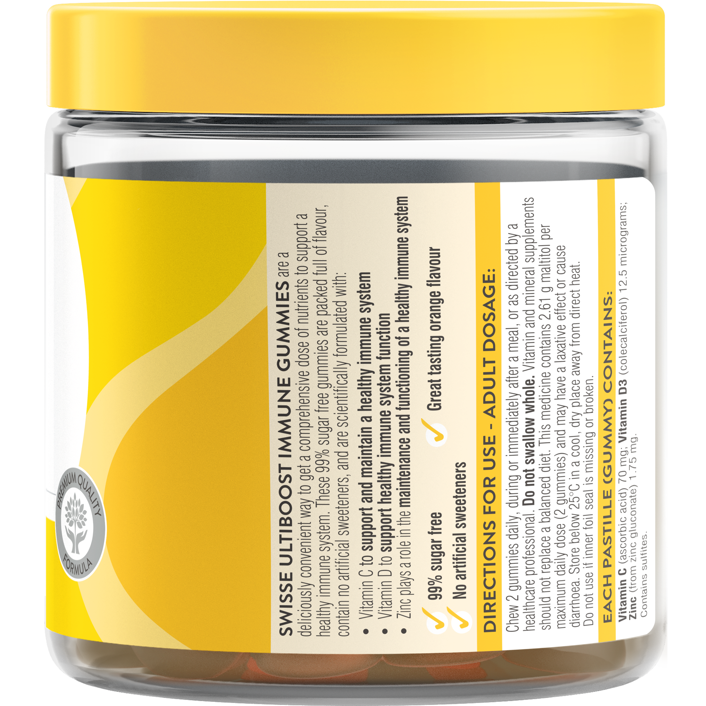 SWISSE ULTIBOOST IMMUNE 60 GUMMIES - Image 2