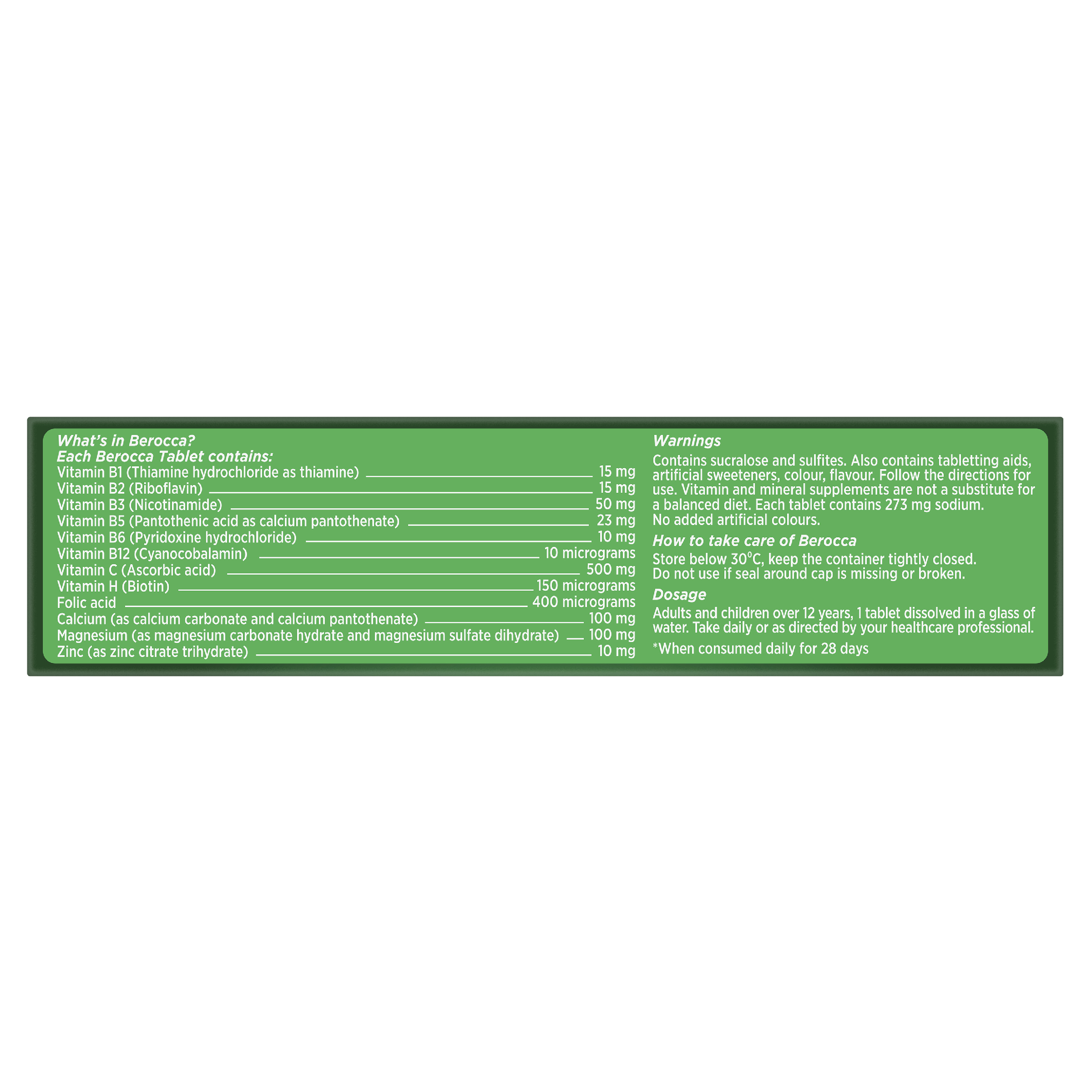 BEROCCA ORANGE 45 EFFERVESCENT TABLETS - Image 7